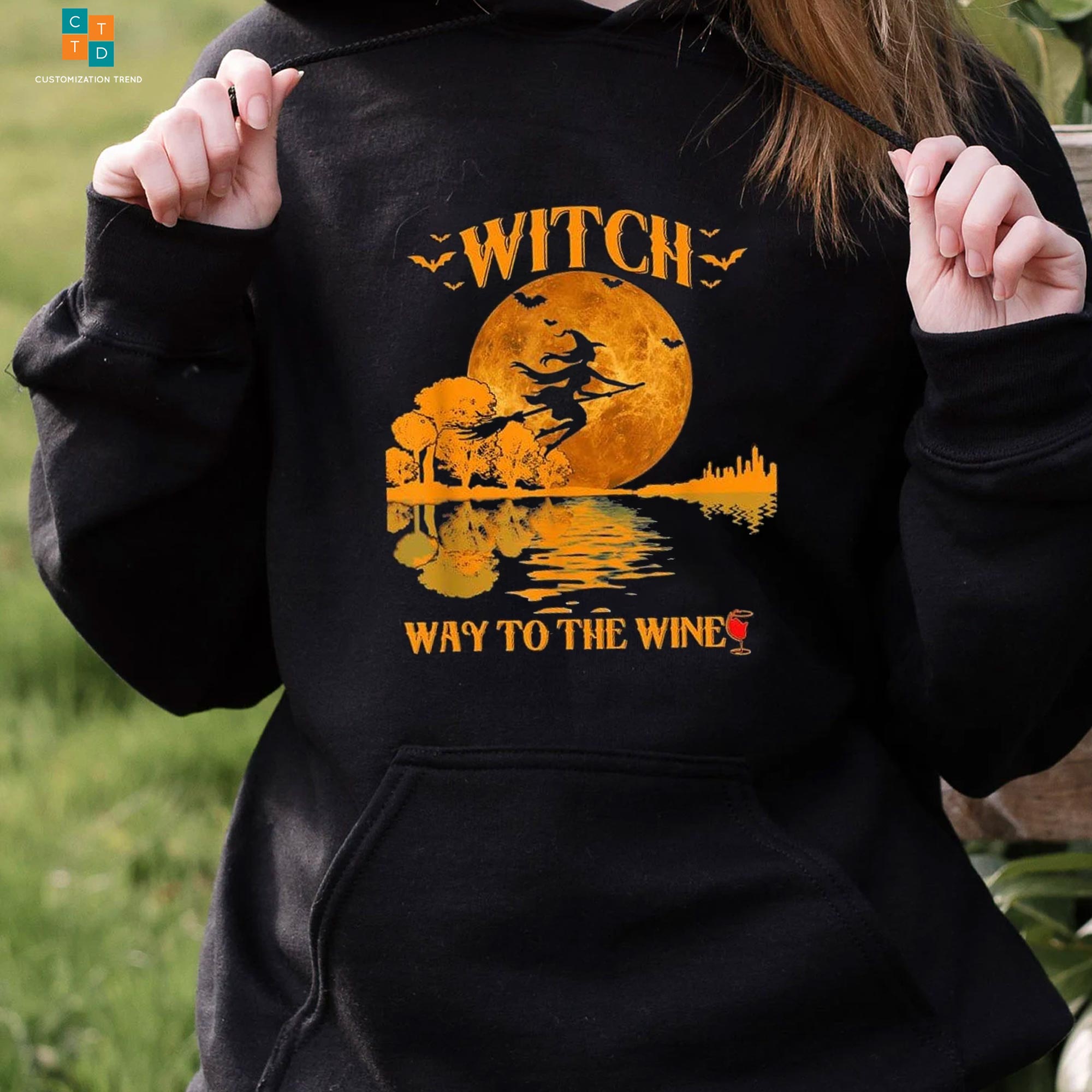 Witch sisters Personalized  The Nightmare Before Alcohol  Halloween Wine Tumbler ,Custom Friend, Bestie , Sister Wine Tumbler