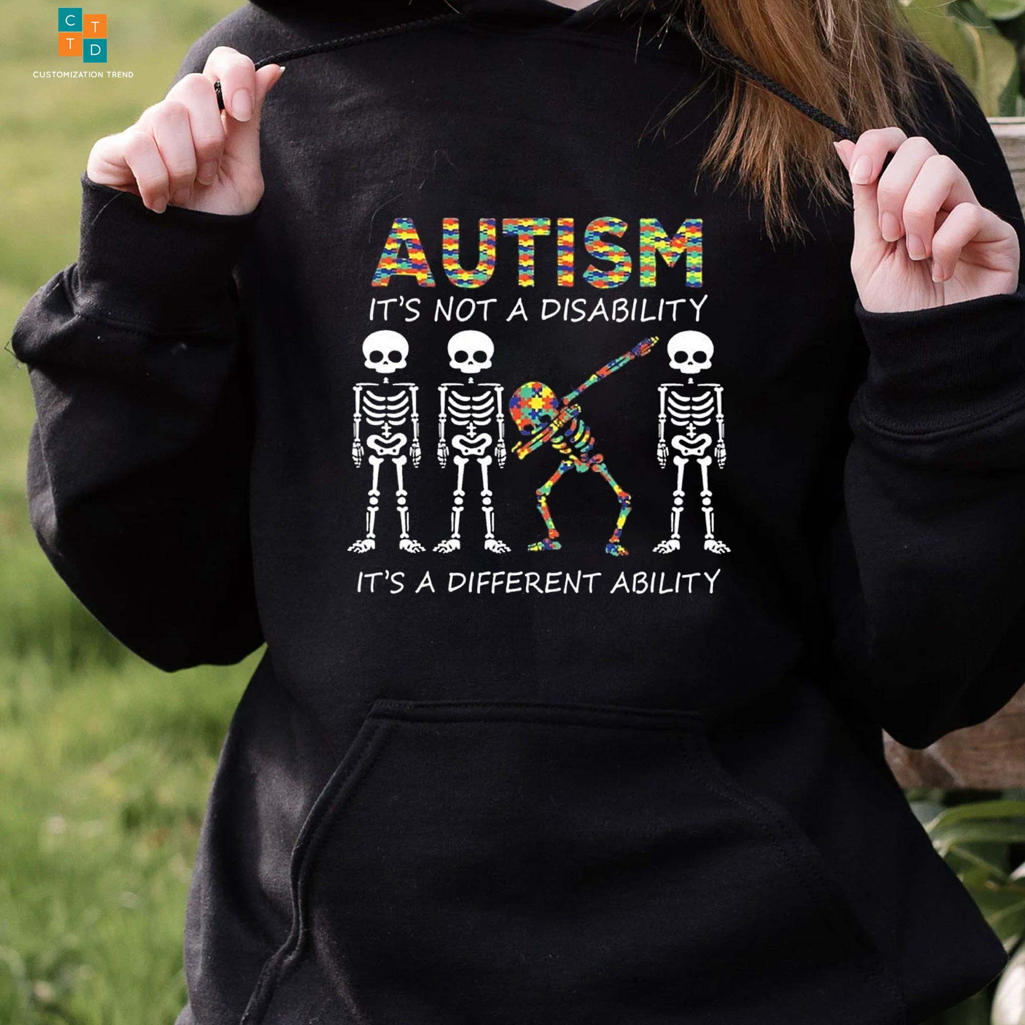 Autism It’s Not A Disability It’s A Different Ability Autism Awareness Hoodie, Shirt