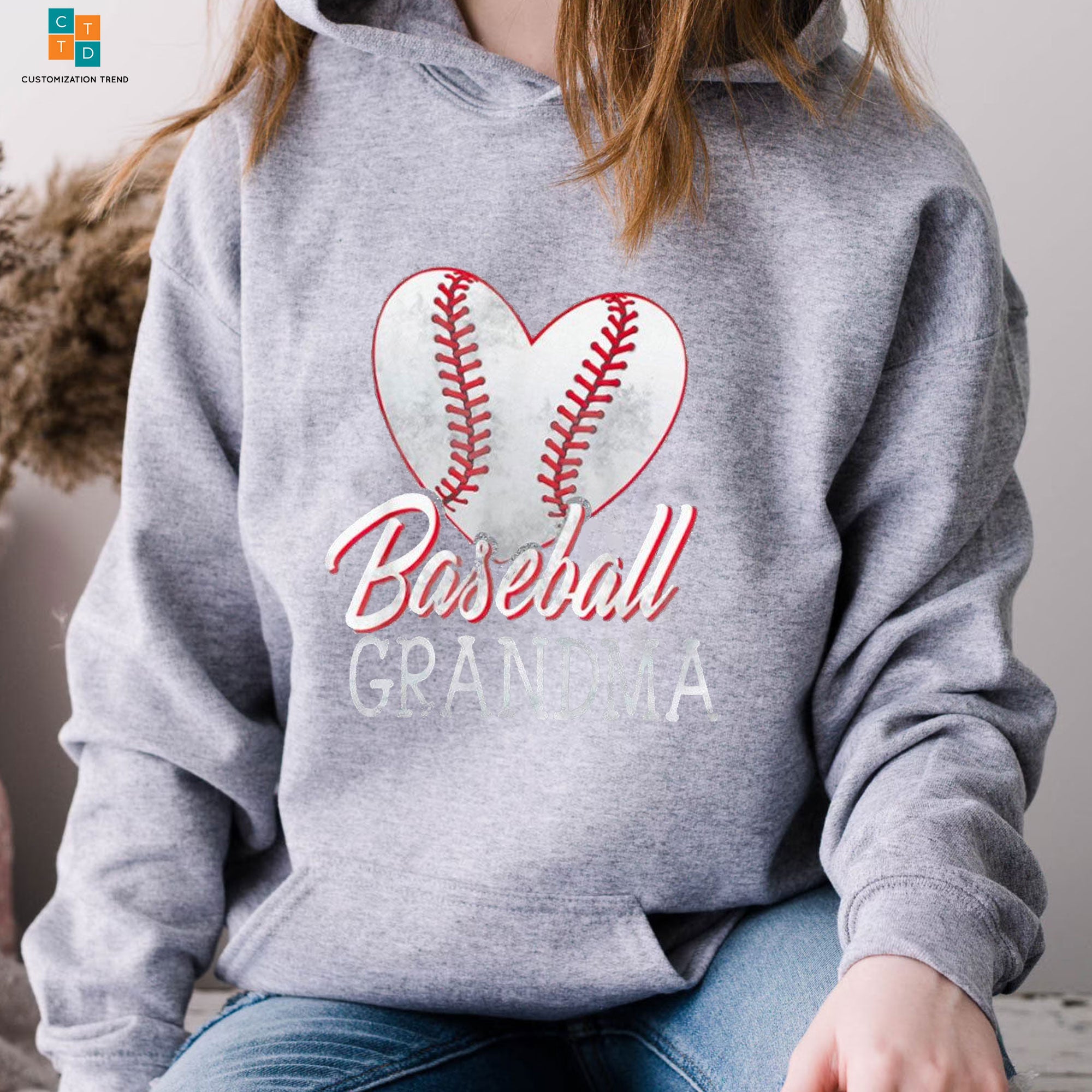Baseball Grandma Hoodie, Shirt