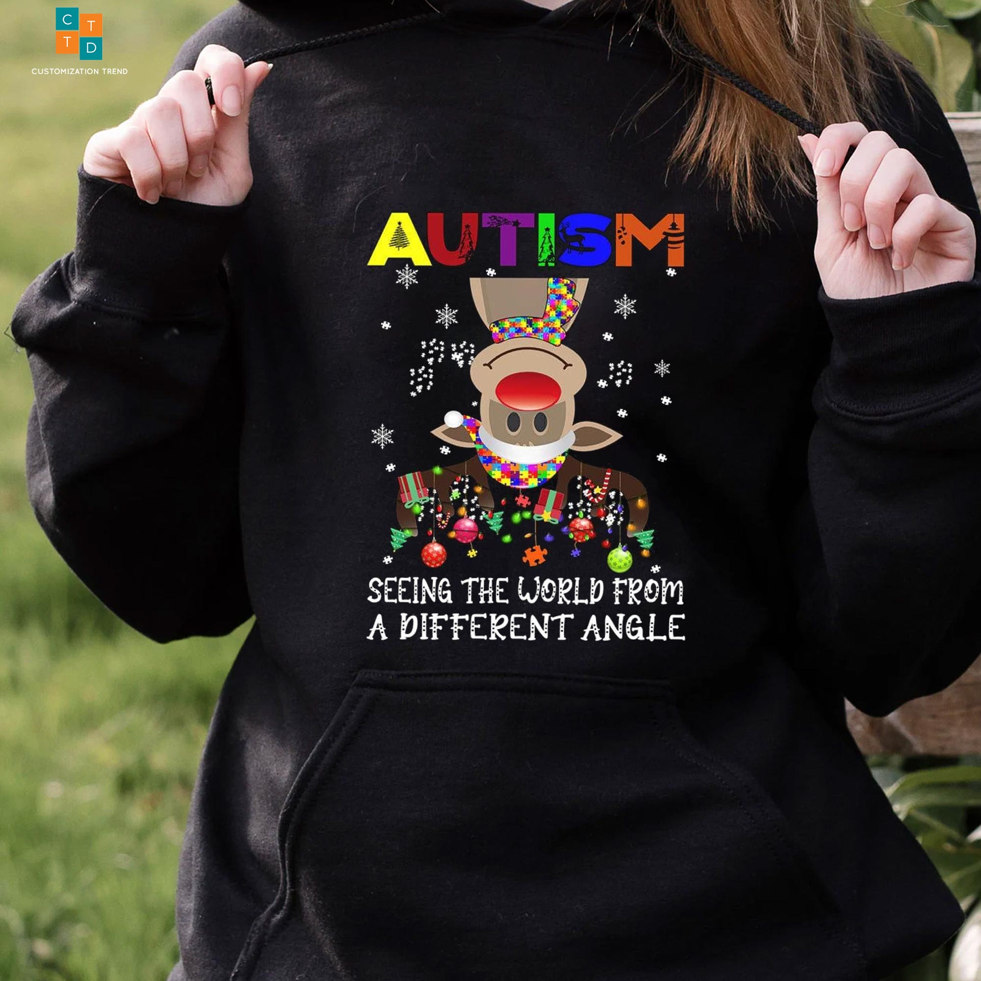 Autism Spectrum Hoodie, Shirt