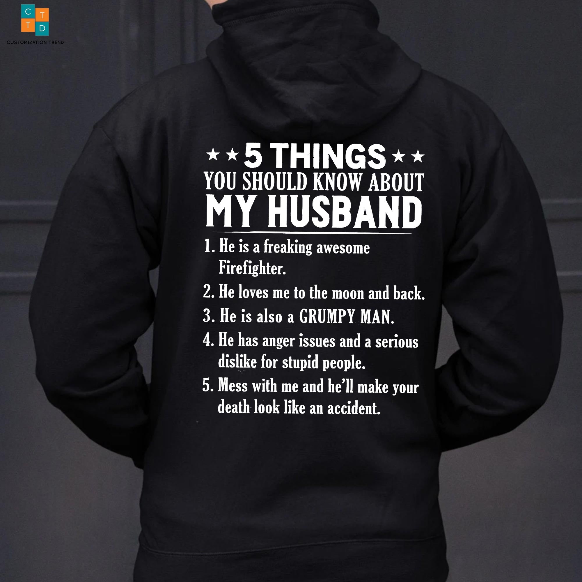 5 Things You Should Know About My Husband Hoodie, Shirt