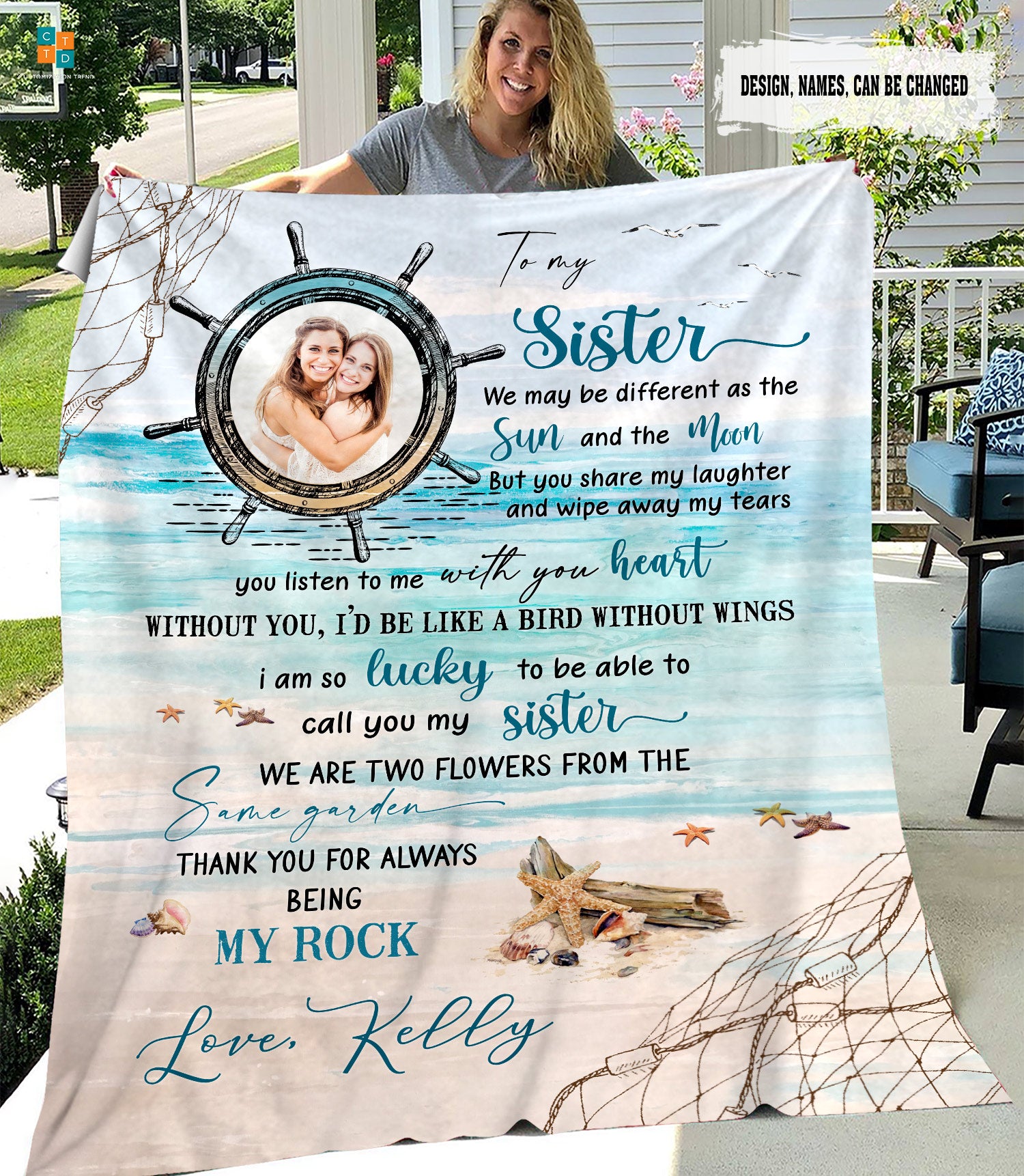 Personalized To My Wife I Love You Forever & Always Blanket, Custom Husband And Wife Blanket