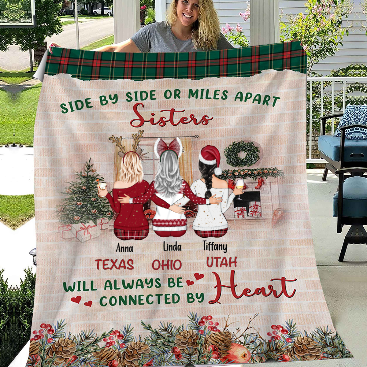 Personalized You And Me We Got This Blanket, Custom Couple Blanket