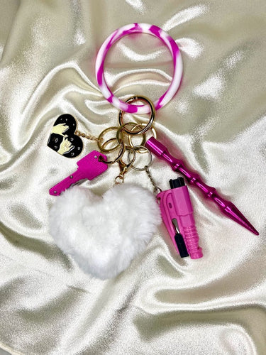 Pink Pawfect Keychain Kit – Sassy Bead Shoppe
