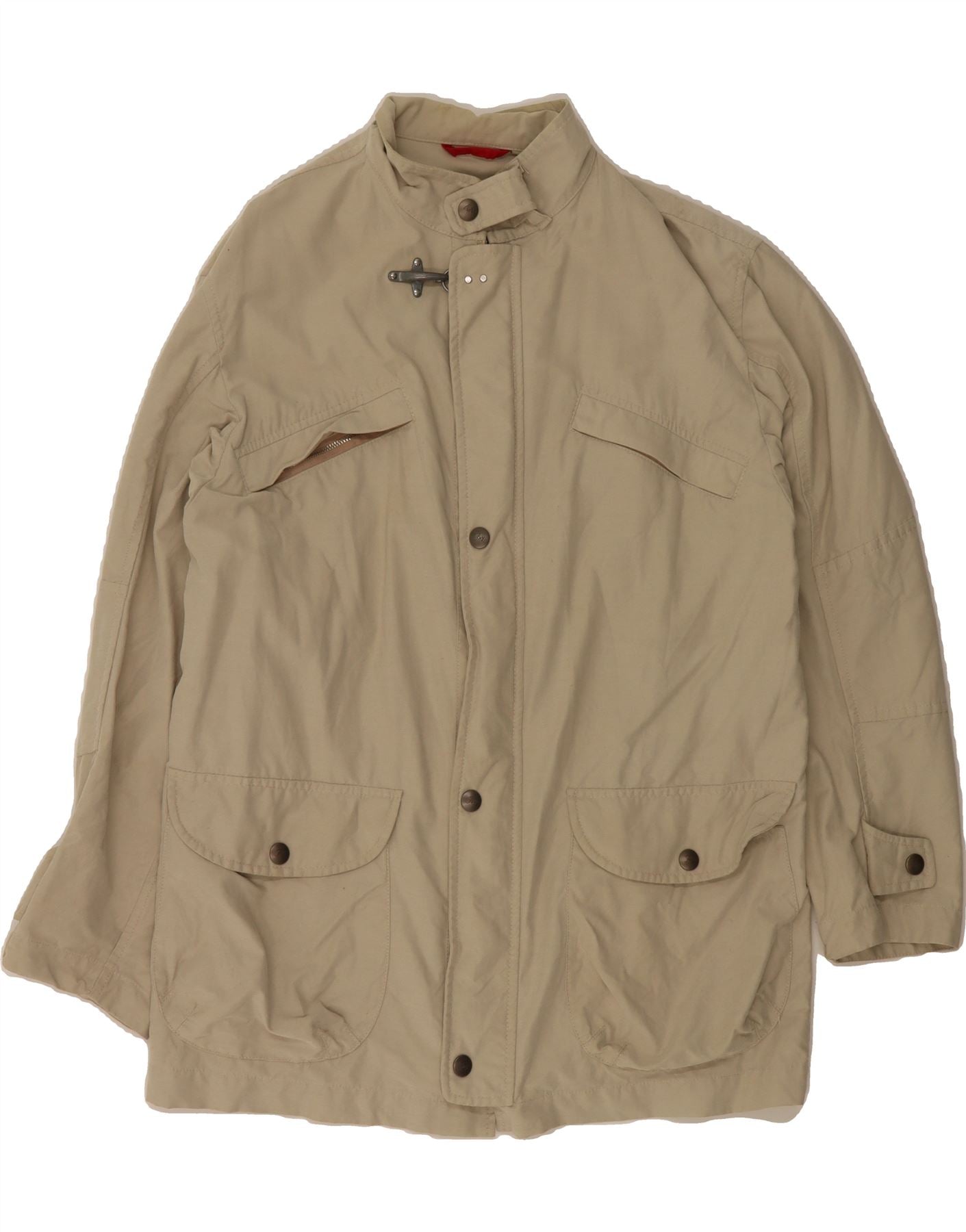 image of FAY Mens Utility Jacket UK 38 Medium Beige