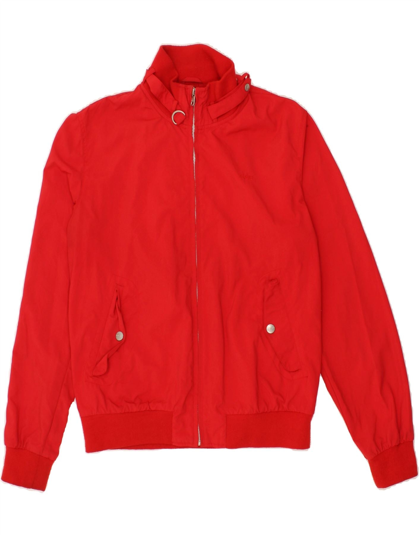 image of GAS Mens Bomber Jacket UK 40 Large Red Polyamide