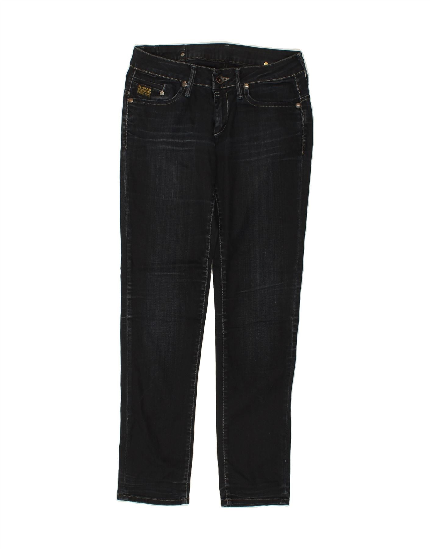 image of G-STAR Womens Slim Jeans W28 L32  Navy Blue