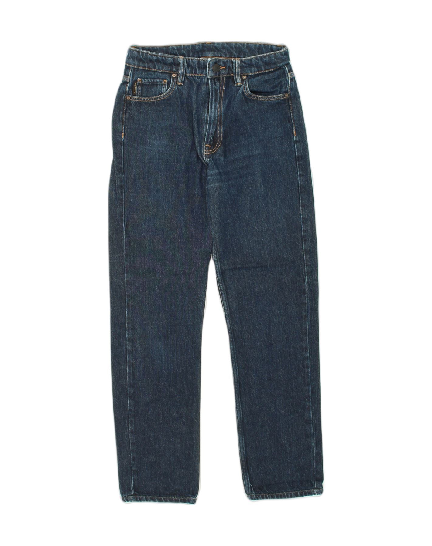 image of MASSIMO DUTTI Womens Tapered Jeans EU 36 XS W28 L28 Blue Cotton