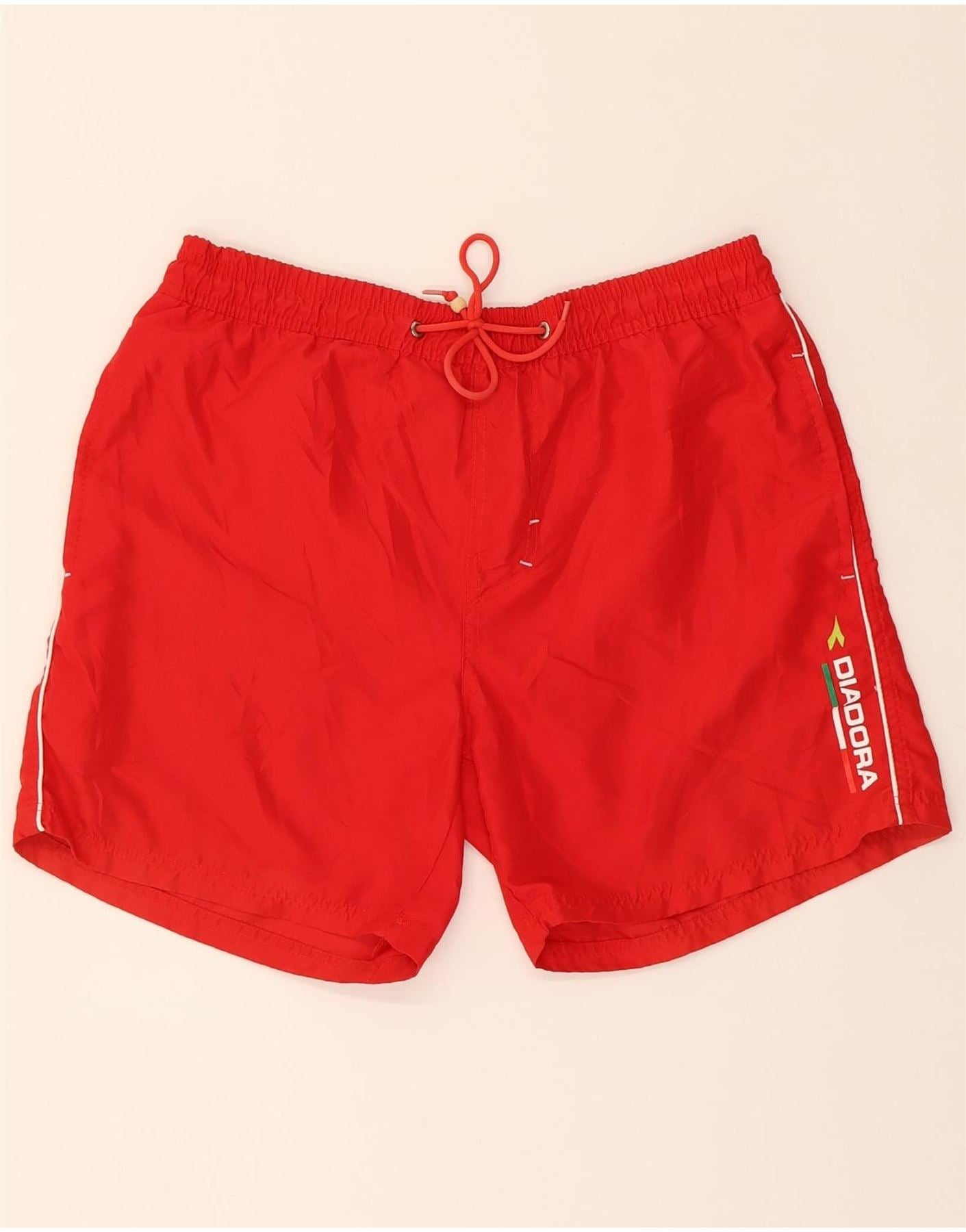 image of DIADORA Mens Swimming Shorts Medium  Red
