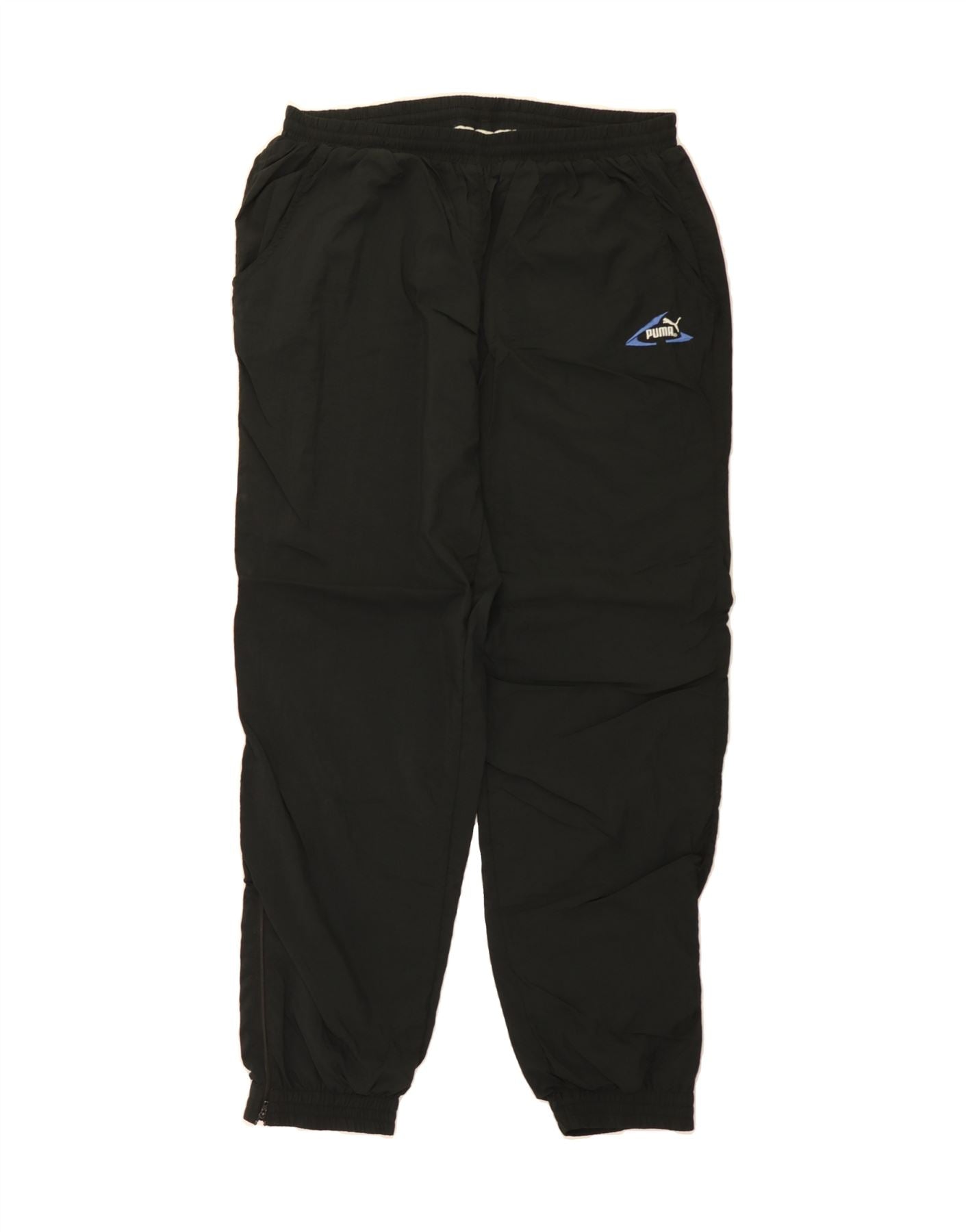 image of PUMA Womens Tracksuit Trousers Joggers UK 20 2XL  Black Polyester