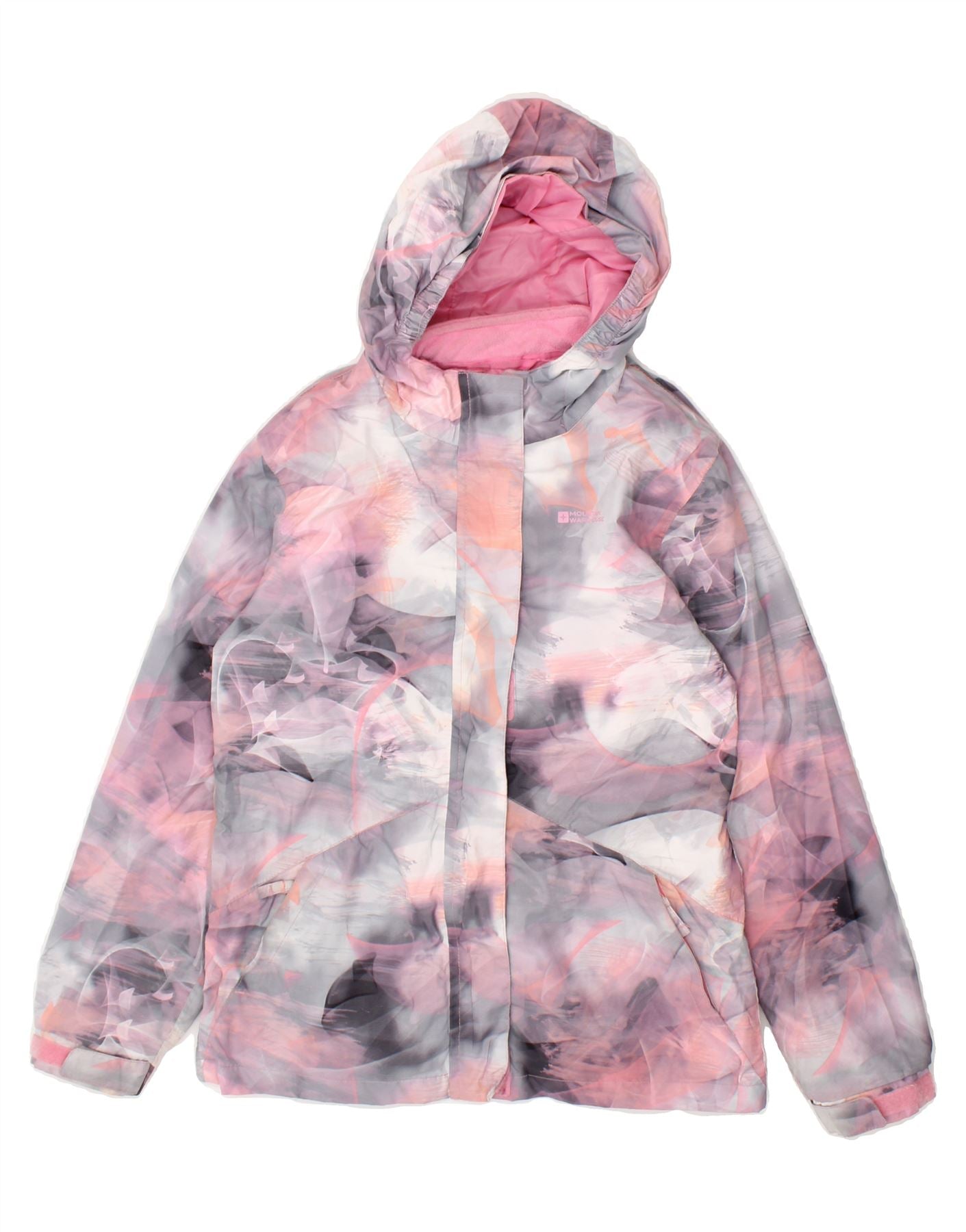 image of MOUNTAIN WAREHOUSE Girls Windbreaker Jacket 11-12 Years Multicoloured