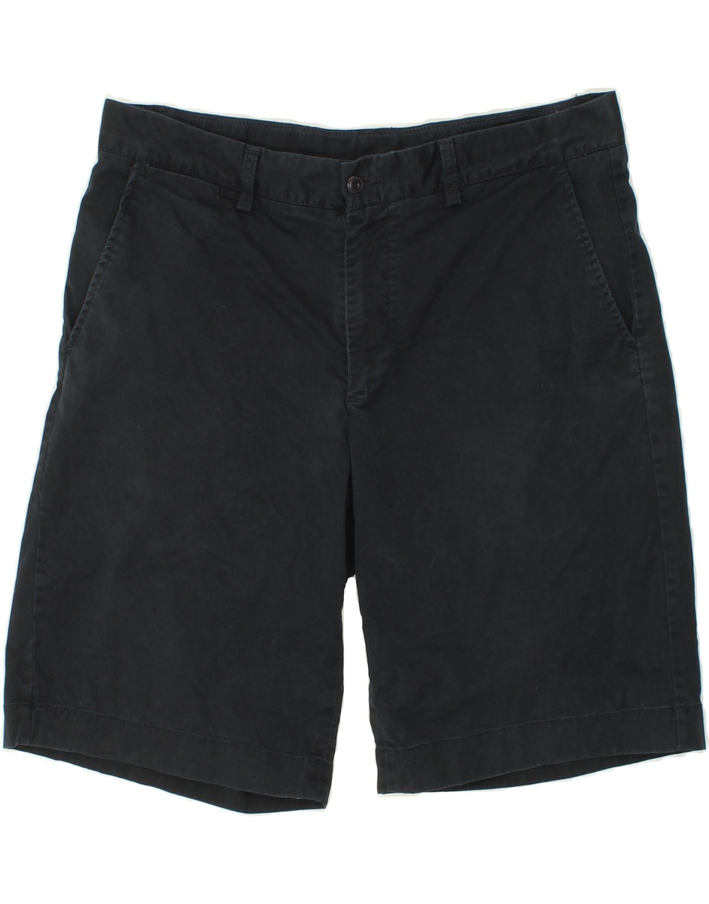 image of NAUTICA Mens Chino Shorts W36 Large Navy Blue Cotton