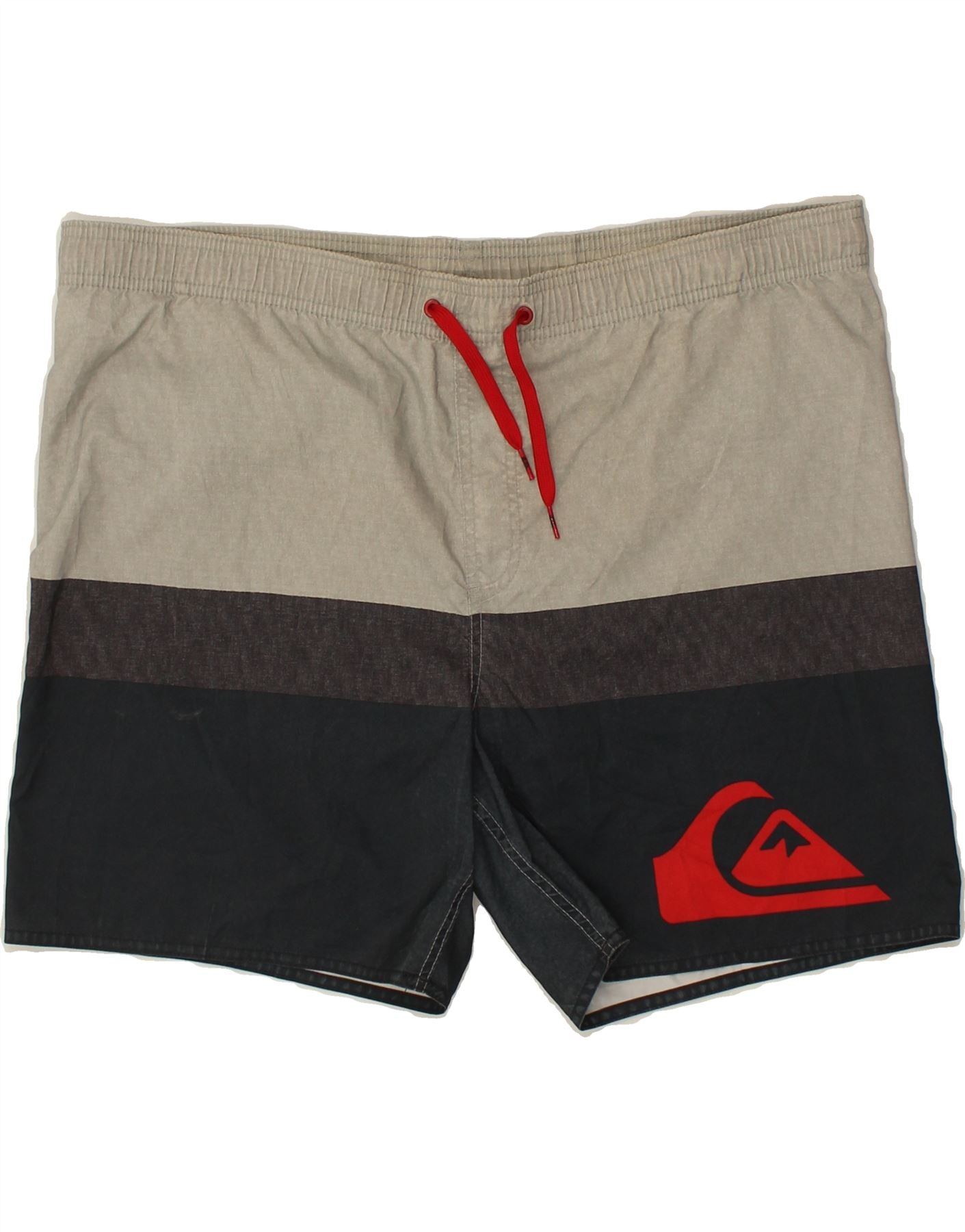 image of QUIKSILVER Mens Sport Shorts XL Grey Colourblock