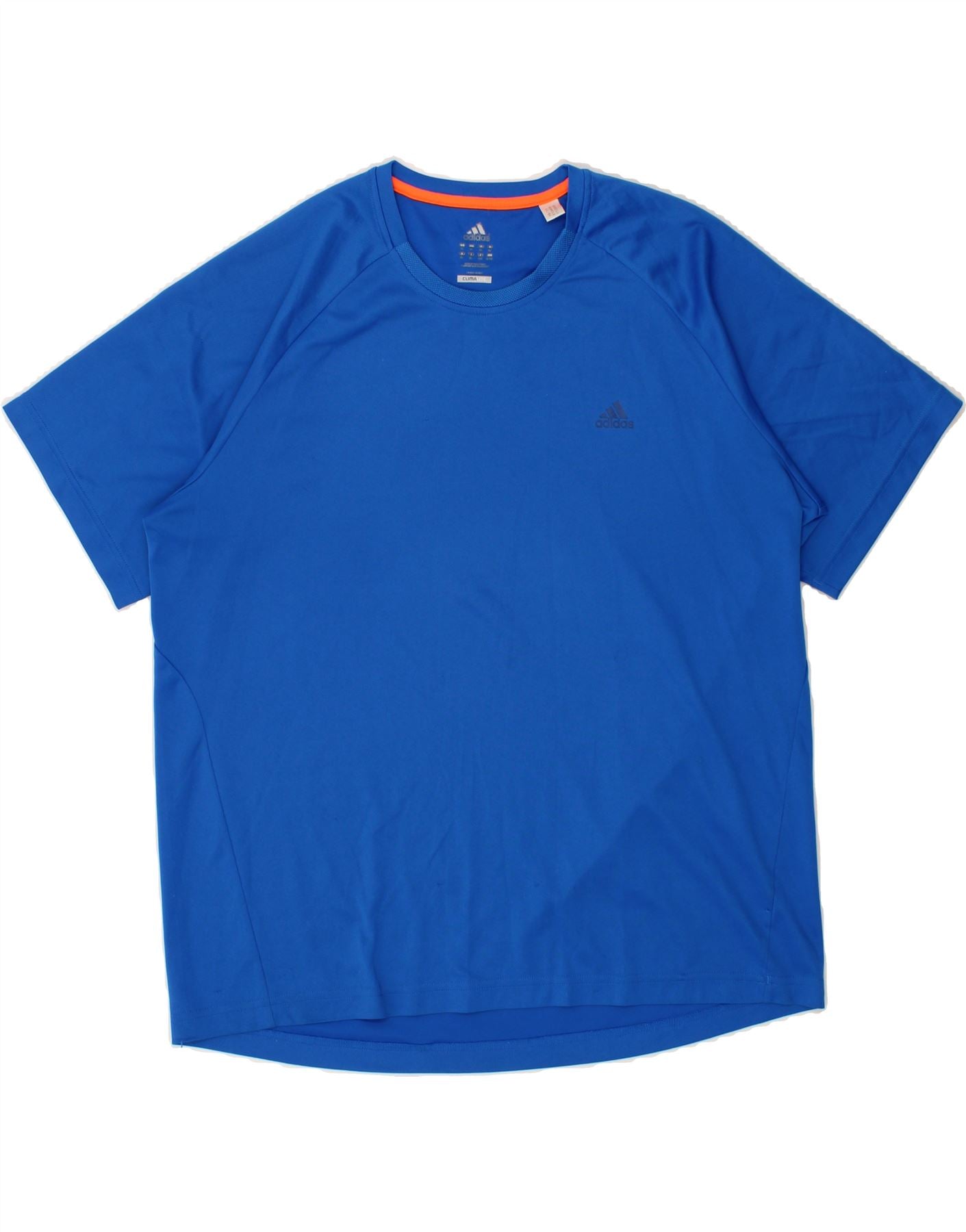 Image of ADIDAS Mens Climalite T-Shirt Top XL Blue