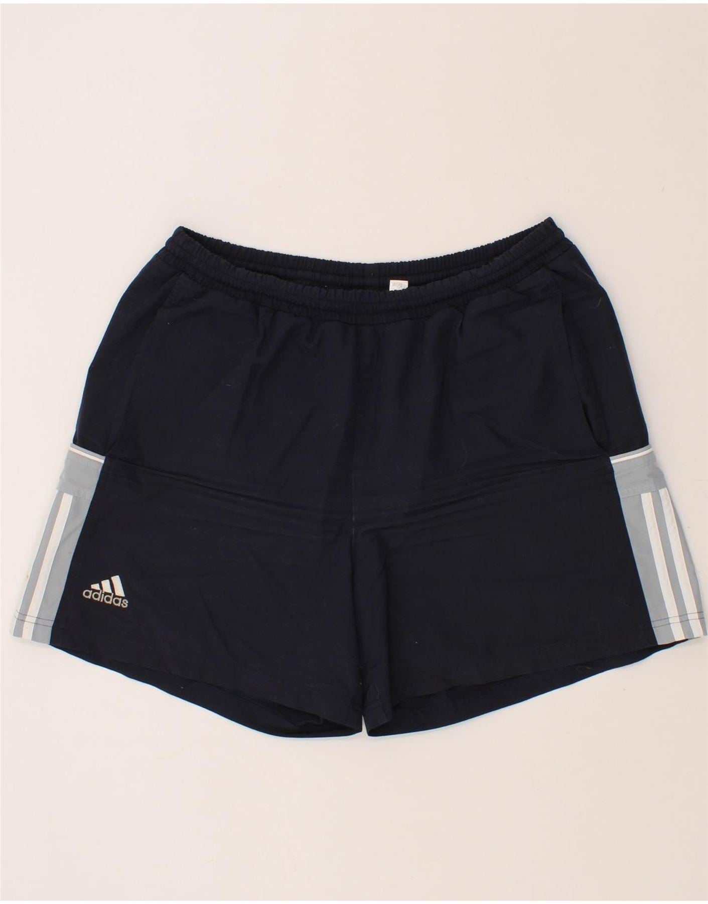 image of ADIDAS Mens Sport Shorts XL Navy Blue Polyester