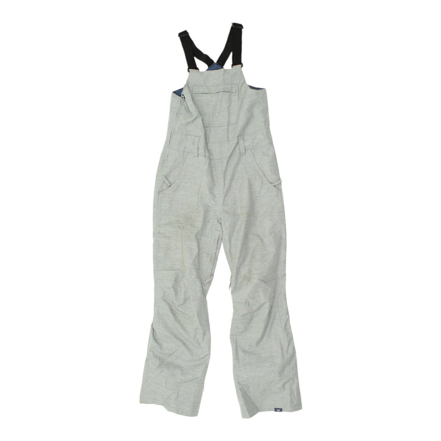 image of Roxy Kids Grey Ski Salopettes | Vintage Girls Winter Sports Snow Pants VTG