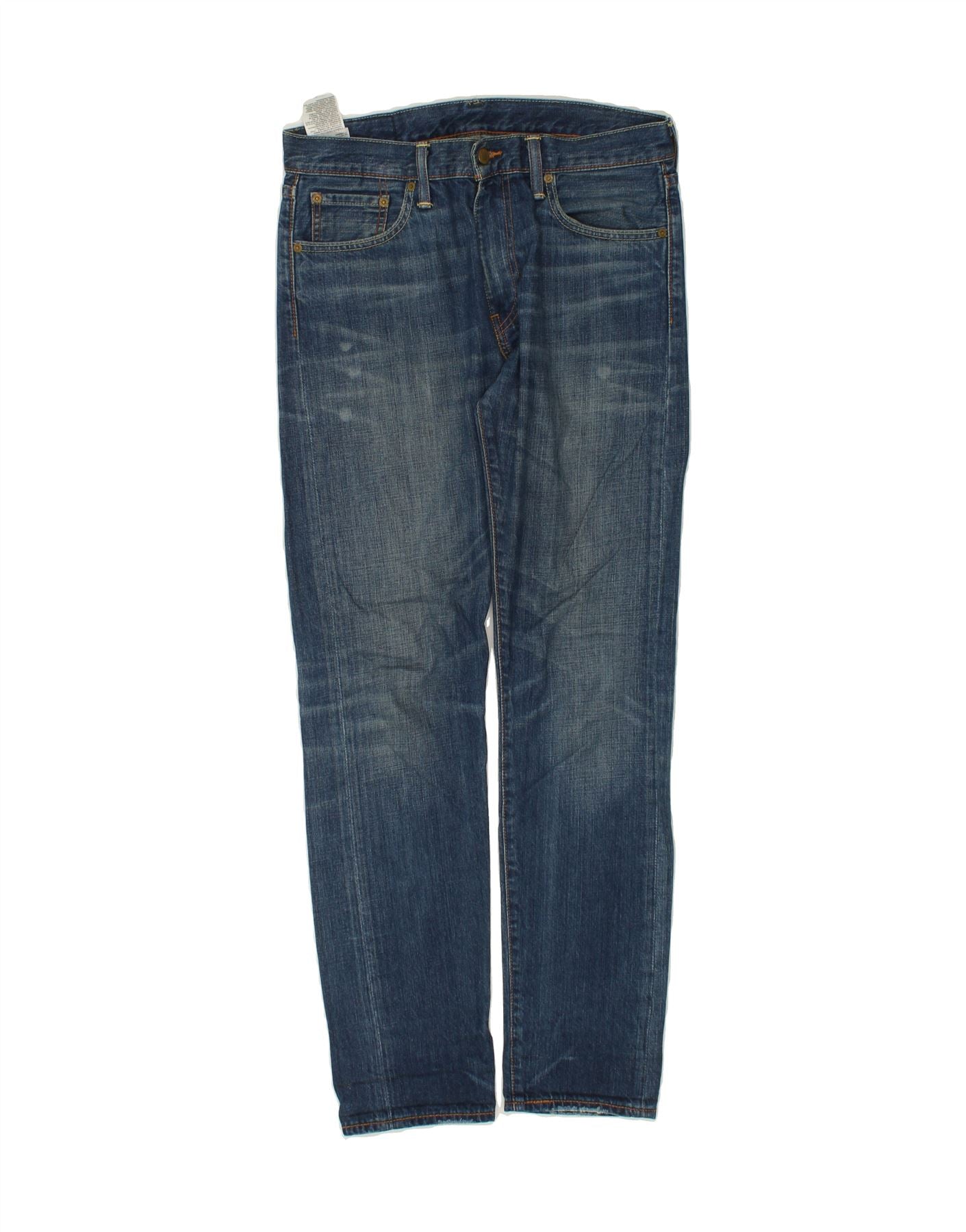 image of LEVI'S Mens 508 Tapered Jeans W30 L32 Blue Cotton