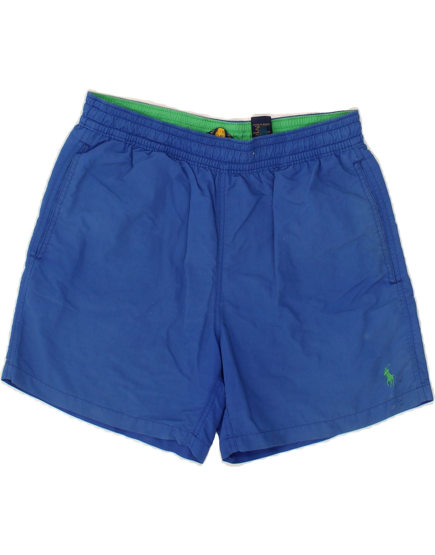 image of POLO RALPH LAUREN Mens Sport Shorts Small Blue Polyester