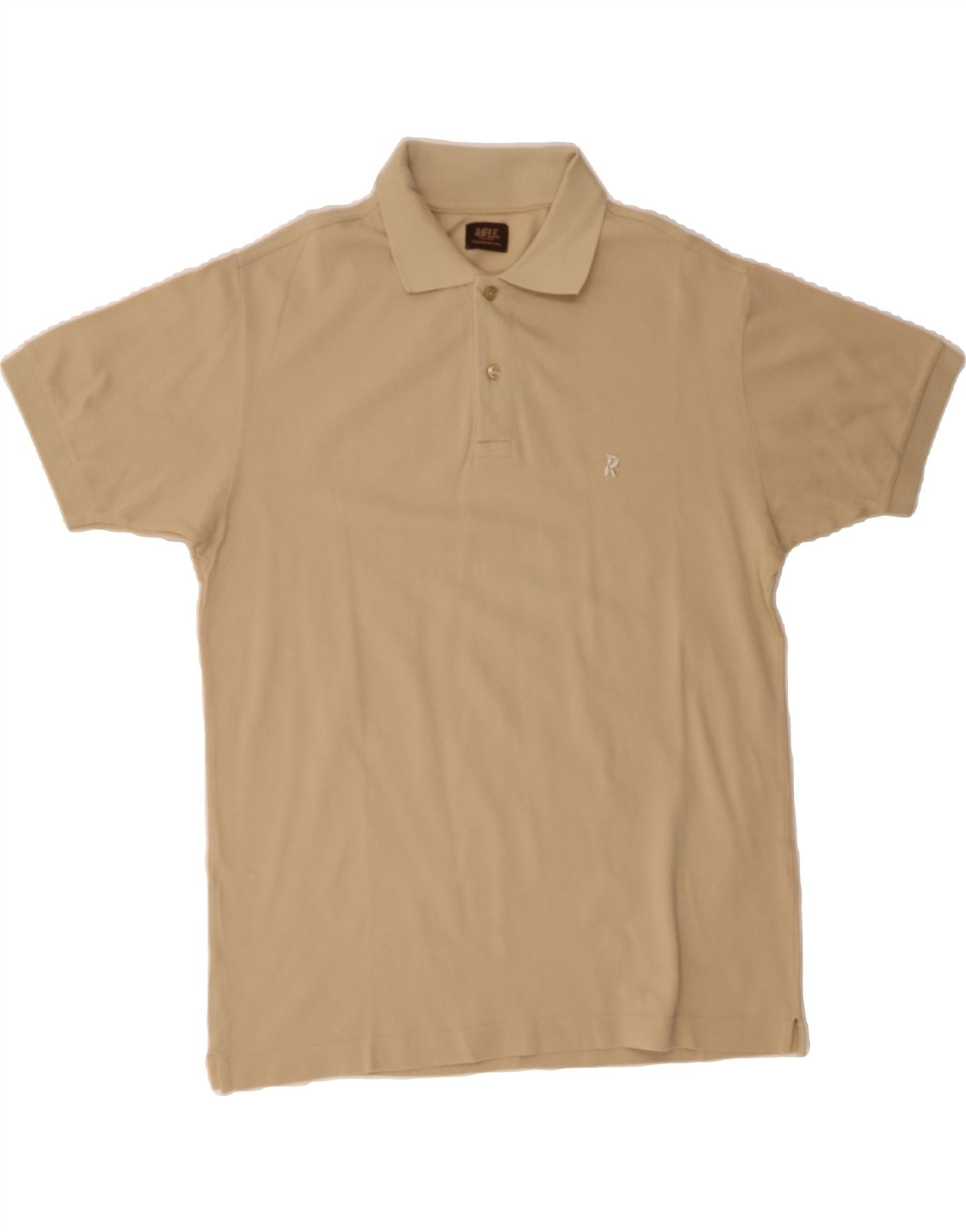 image of RIFLE Mens Polo Shirt Large Brown