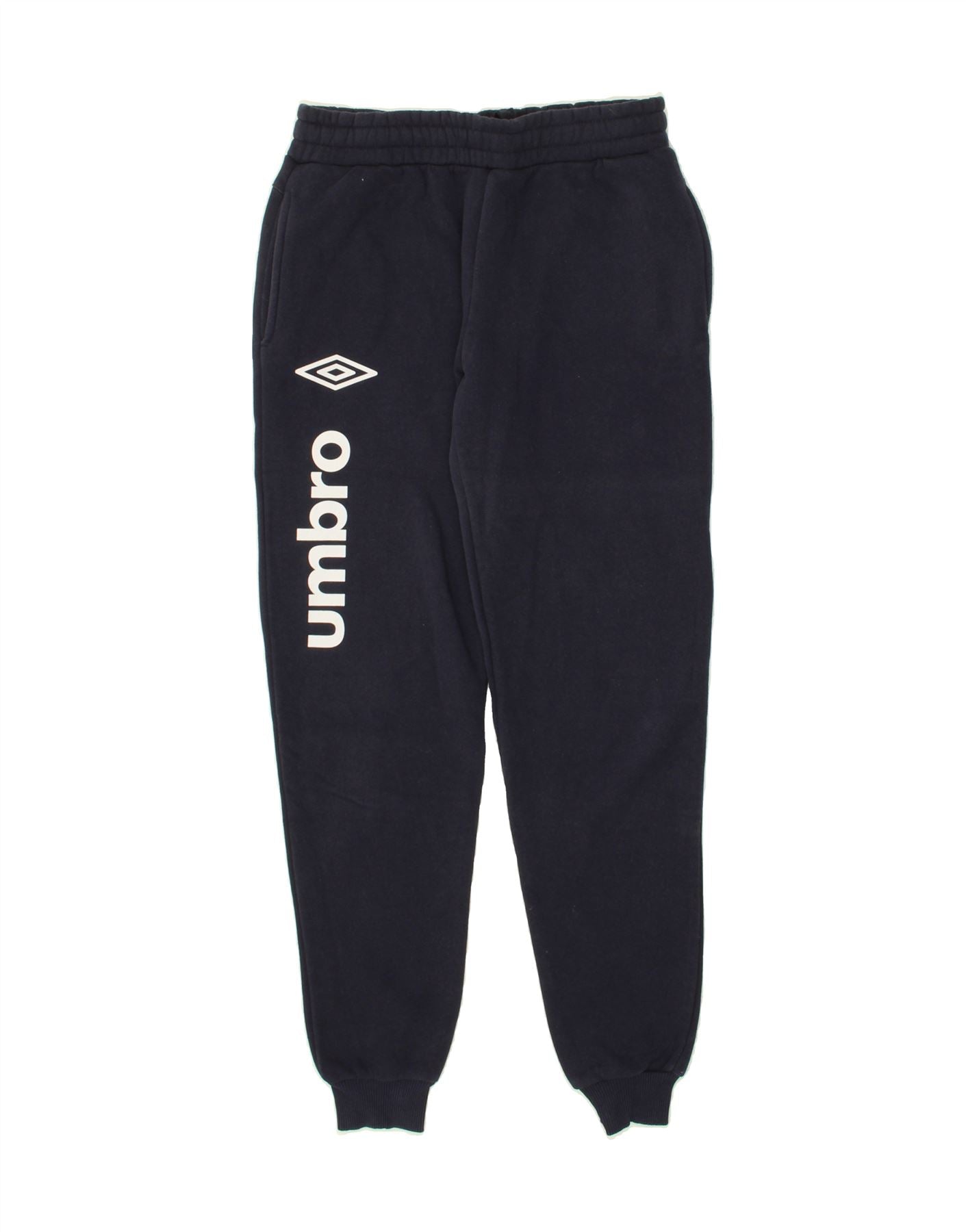 image of UMBRO Mens Graphic Tracksuit Trousers Joggers Medium Navy Blue