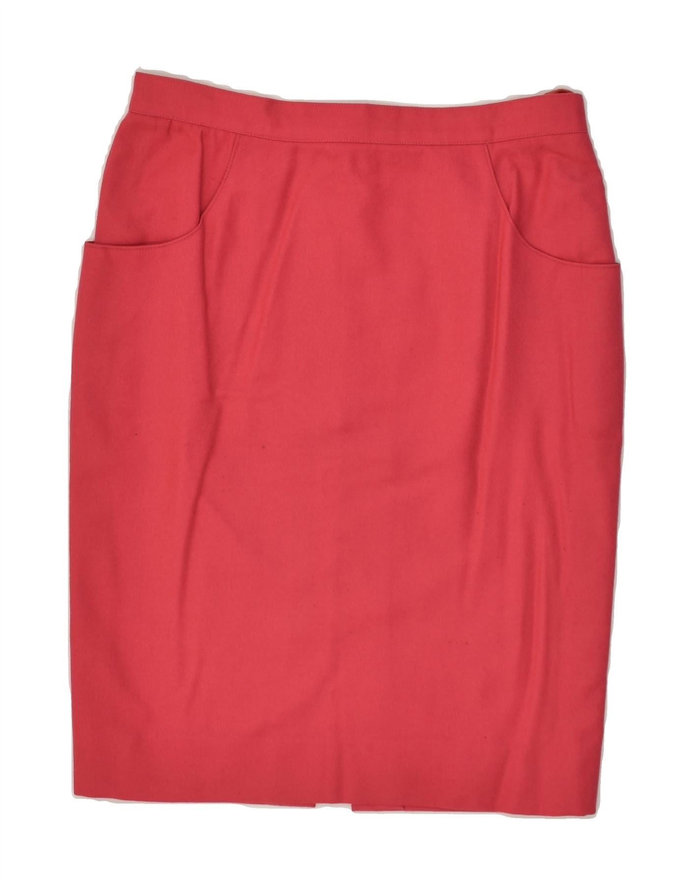 image of VINTAGE Womens Midi Skirt W28 Medium Pink