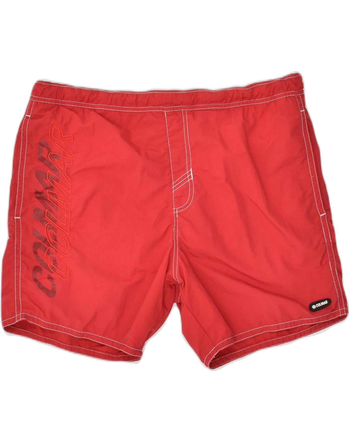 image of COLMAR Mens Swimming Shorts IT 52 XL  Red Nylon