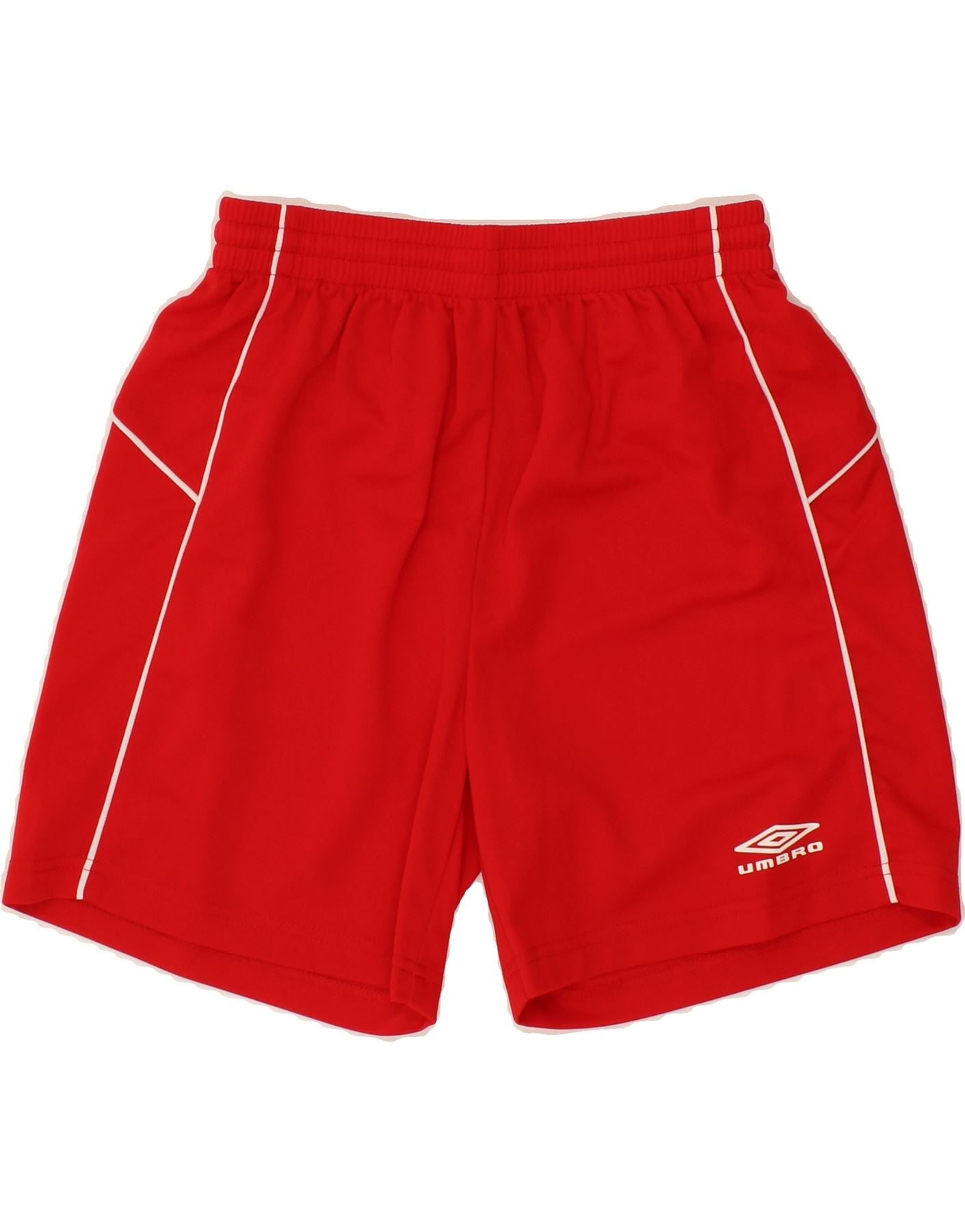 image of UMBRO Mens Sport Shorts Small Red Polyester