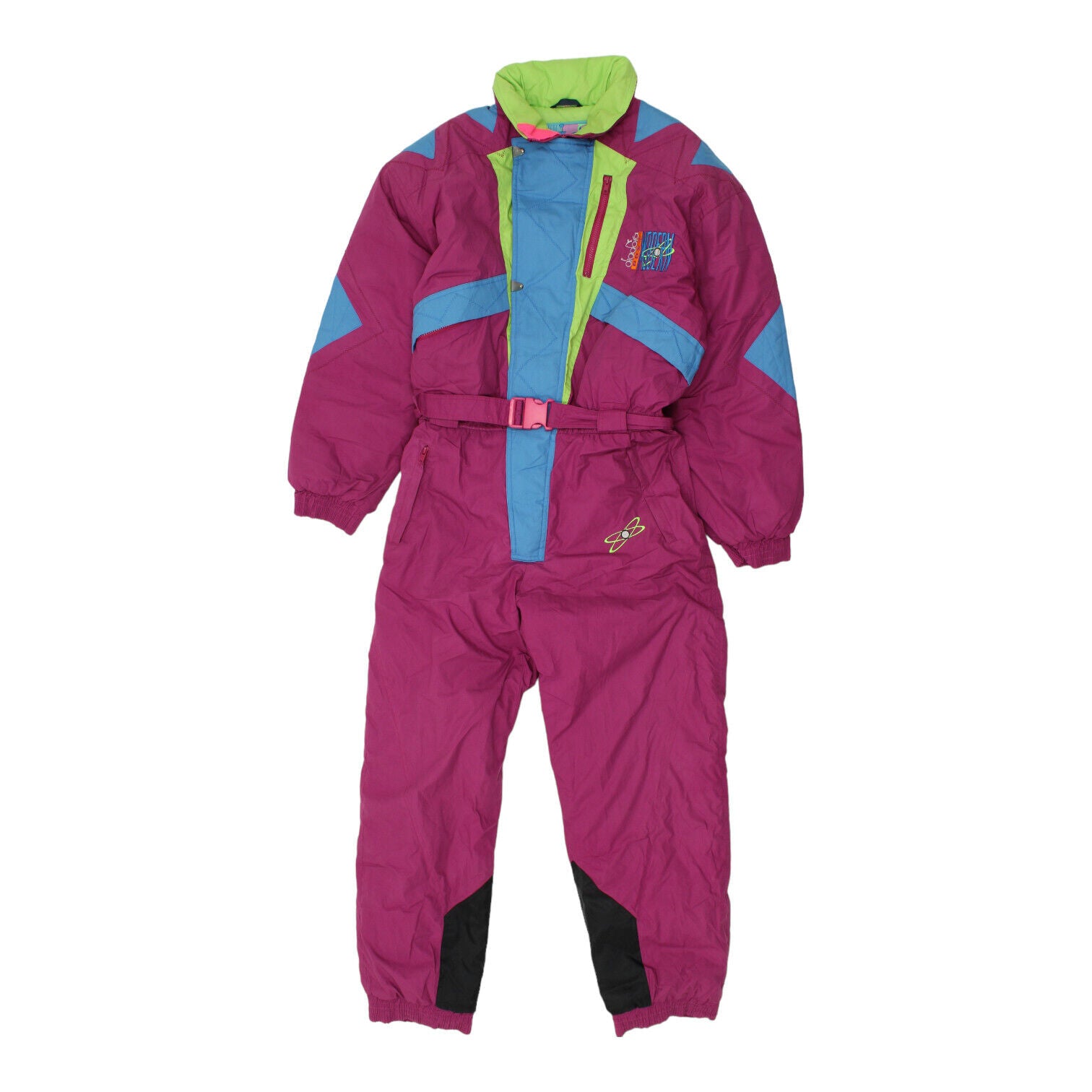 image of Diadora Post Modern Mens Purple Ski Suit | Vintage Winter Sportswear Snowsuit