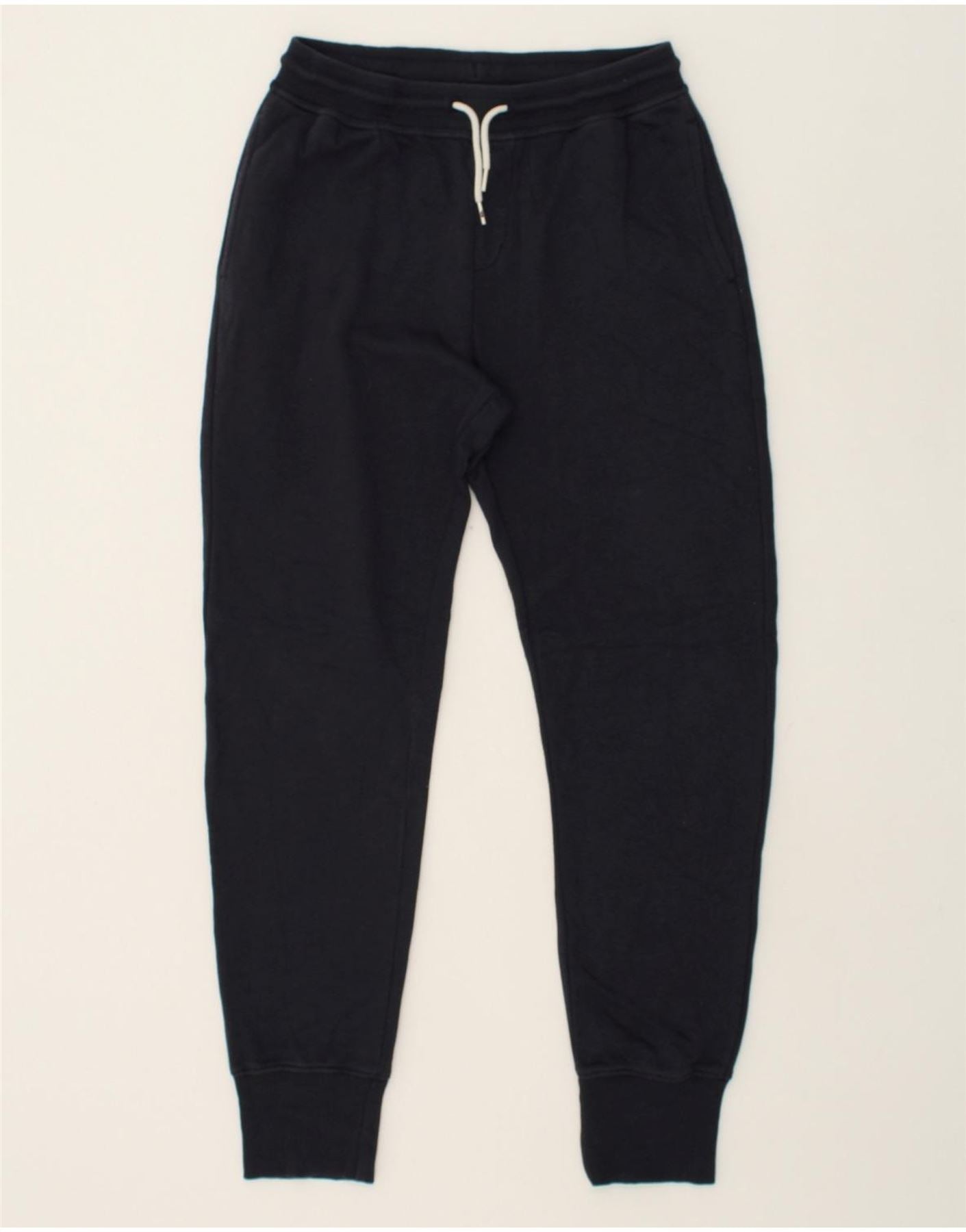 image of QUIKSILVER Womens Tracksuit Trousers Joggers UK 16 Large Navy Blue Cotton