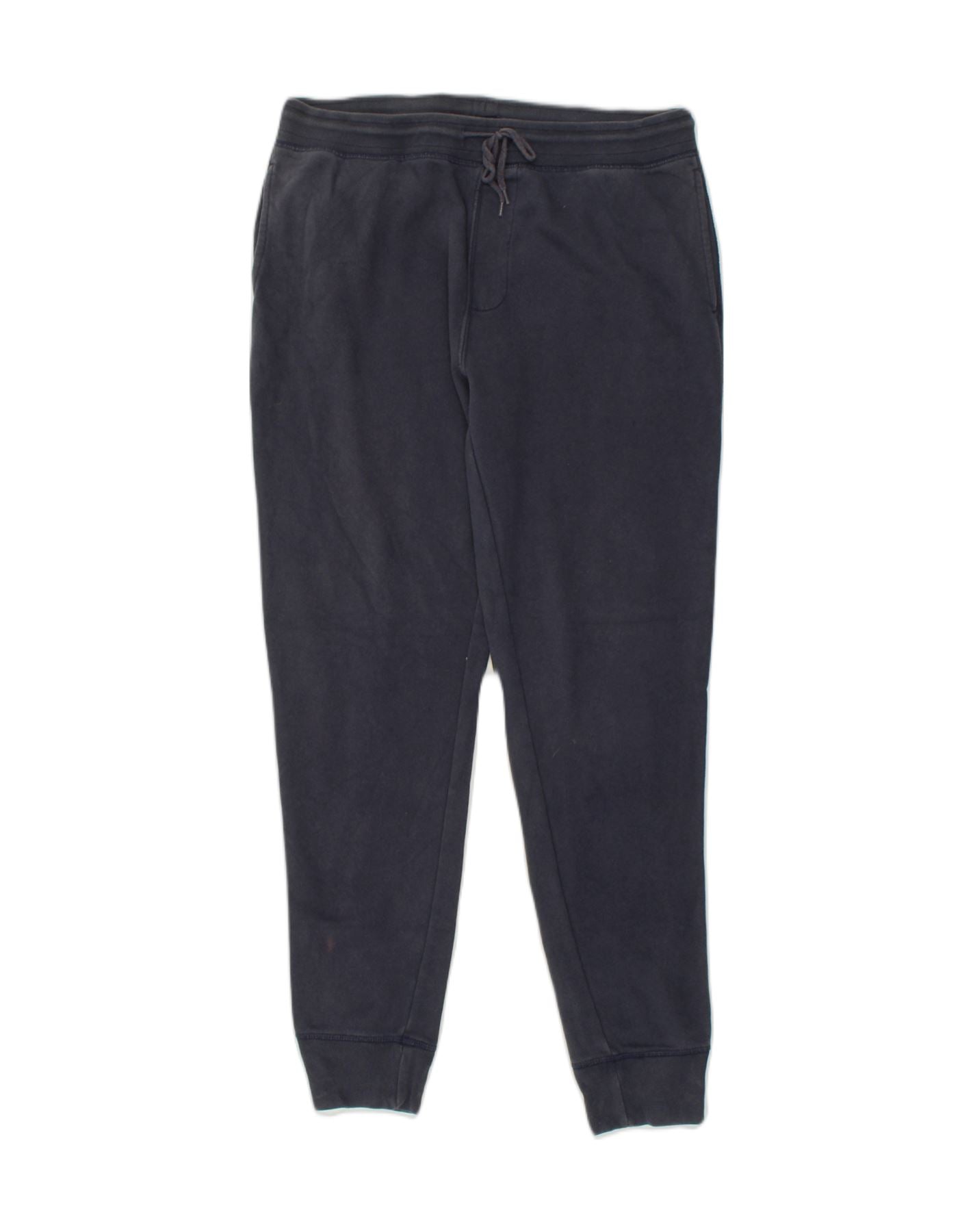 image of GAP Mens Tracksuit Trousers Joggers Large Navy Blue Cotton