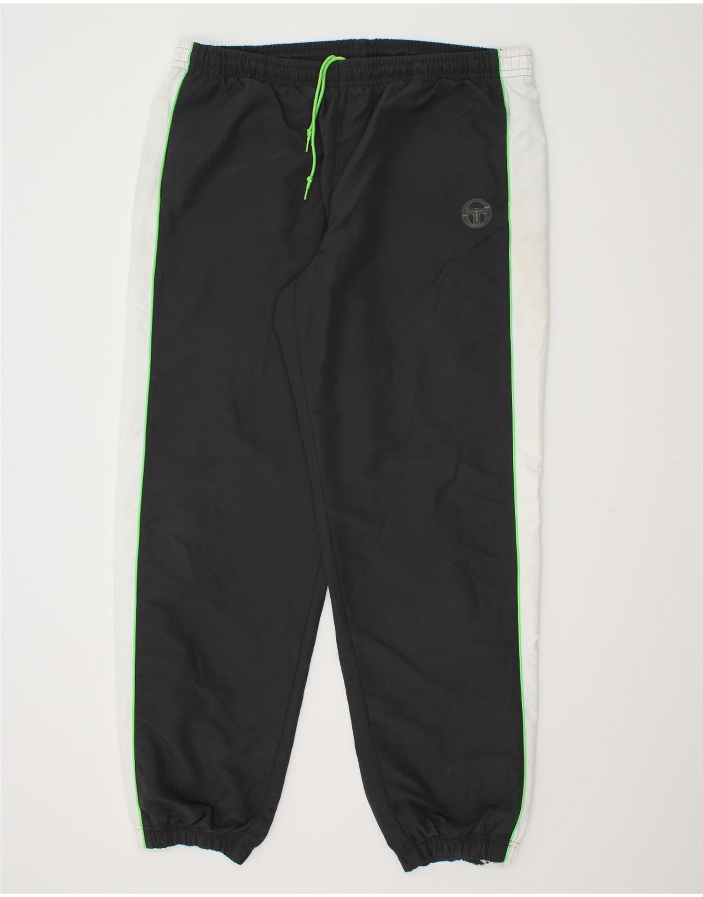 Image of SERGIO TACCHINI Mens Tracksuit Trousers Joggers 2XL Grey Colourblock