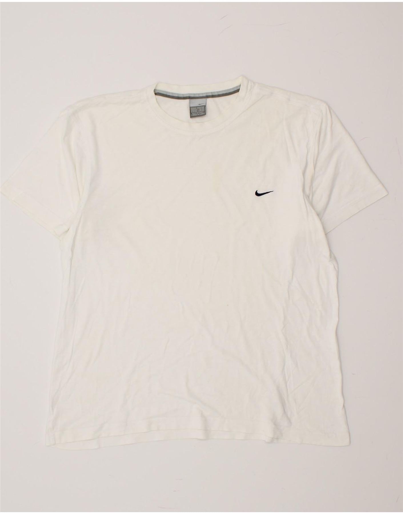 image of NIKE Mens T-Shirt Top XL White