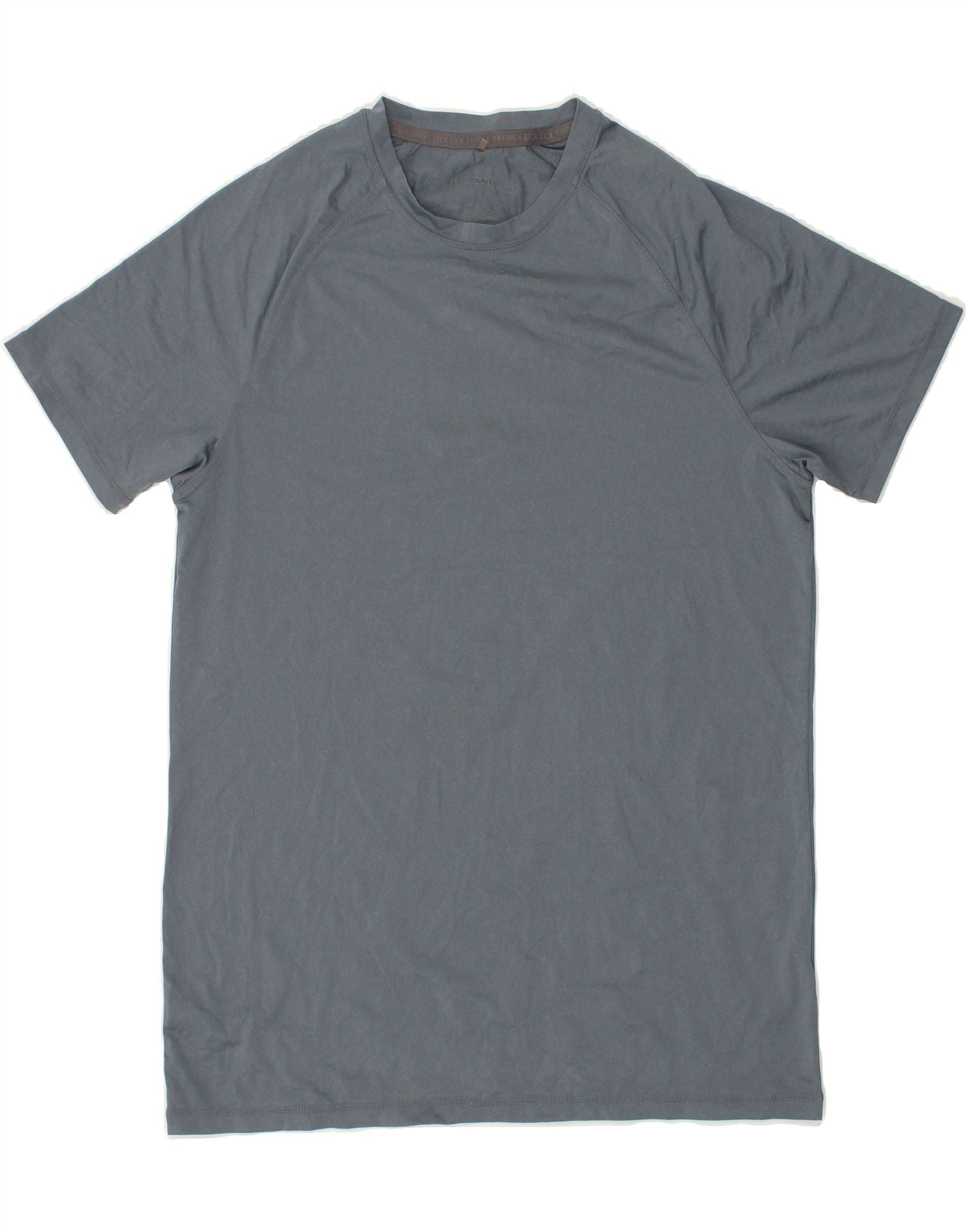 Image of MOUNTAIN WAREHOUSE Mens T-Shirt Top Medium Grey Polyester