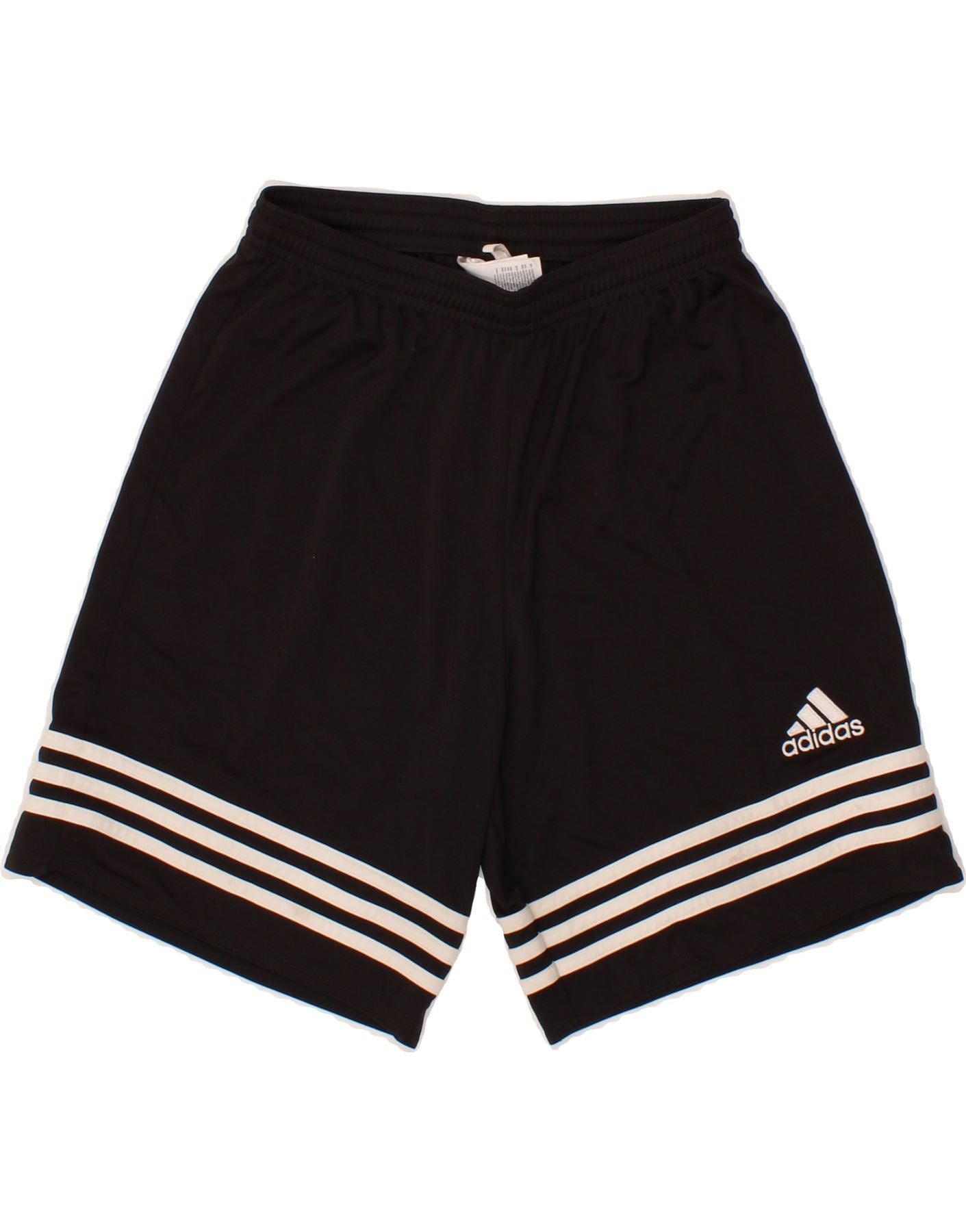 Image of ADIDAS Mens Climalite Graphic Sport Shorts Small Black Polyester