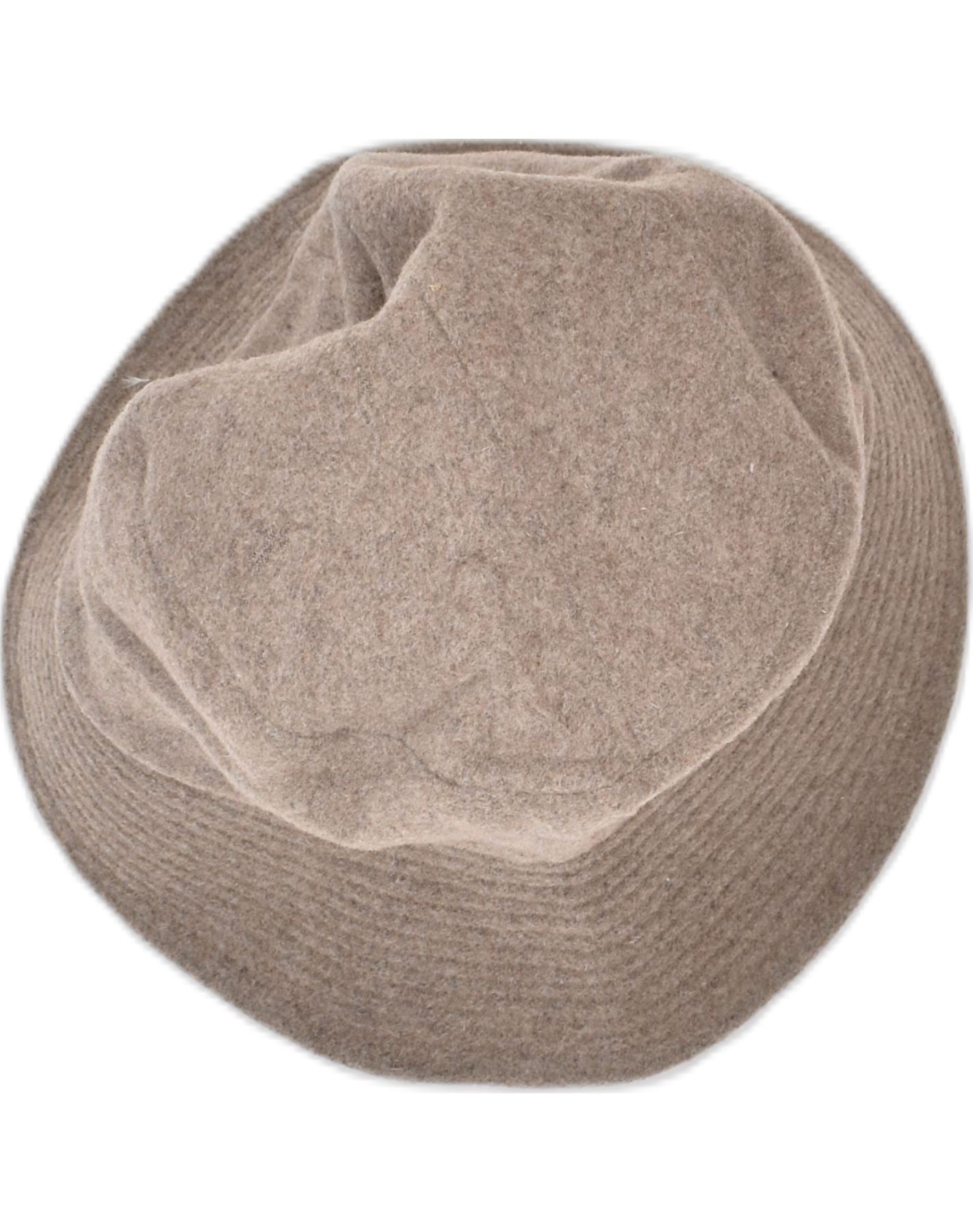 image of VINTAGE Womens Bucket Hat One Size Grey