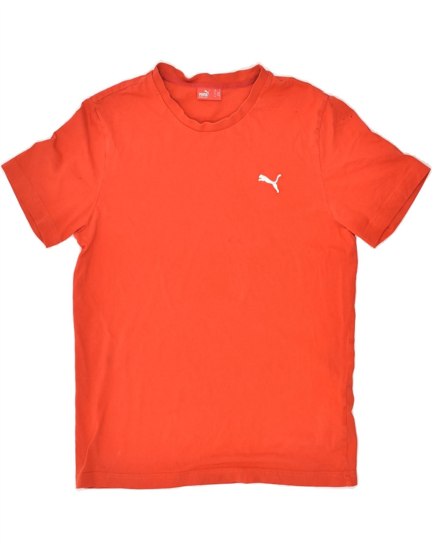 image of PUMA Mens T-Shirt Top Small Red