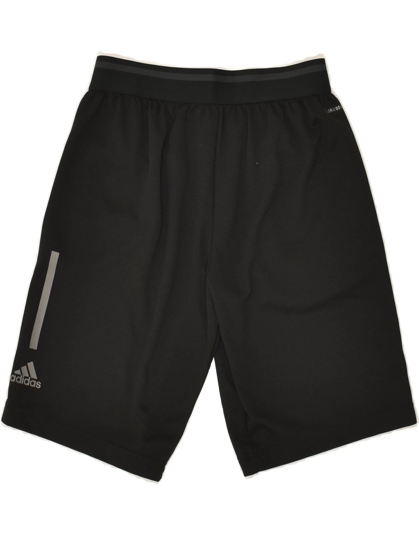 ADIDAS Boys Climacool Sport Shorts 11-12 Years Medium Black Polyester