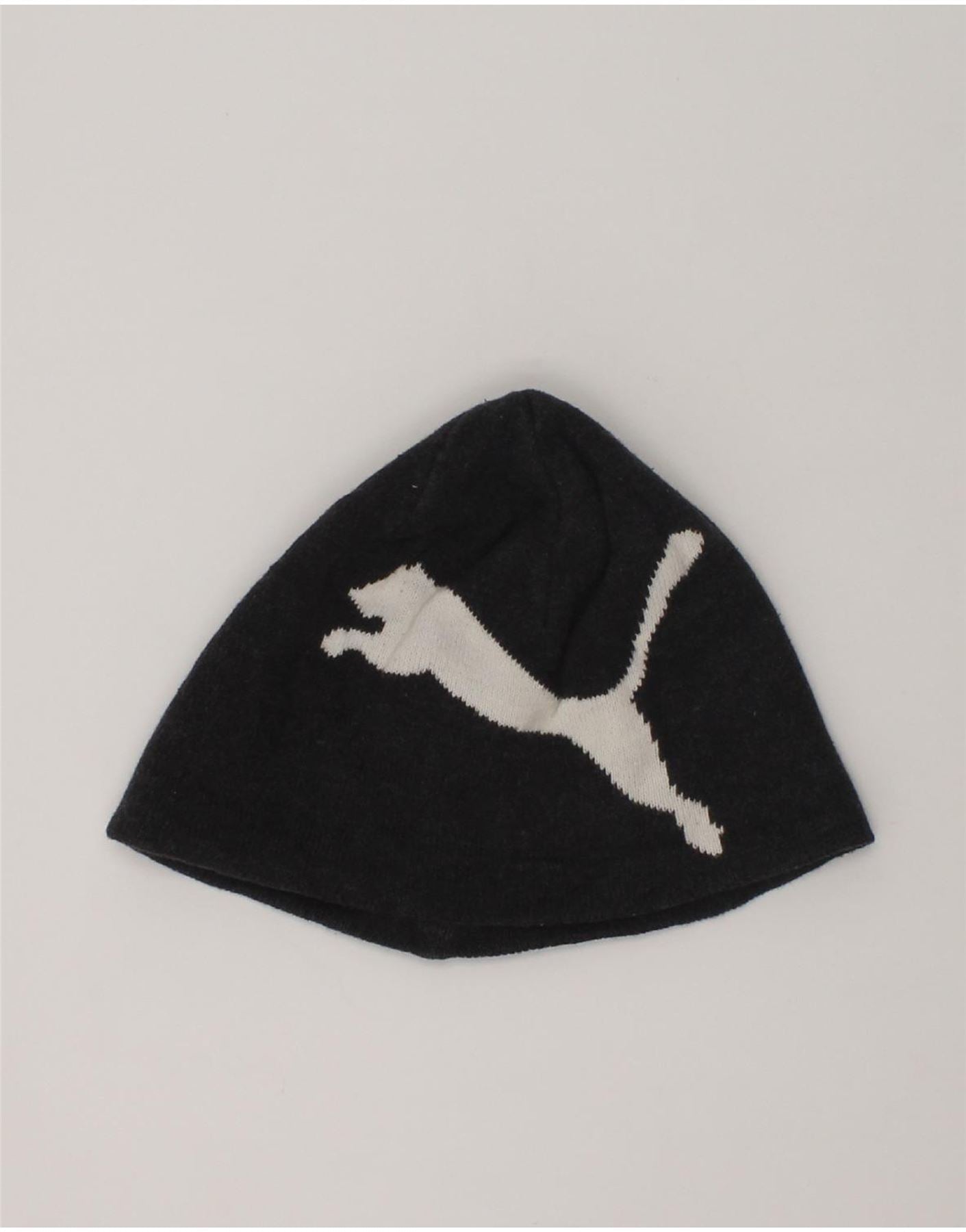 image of PUMA Mens Graphic Beanie Hat One Size Black