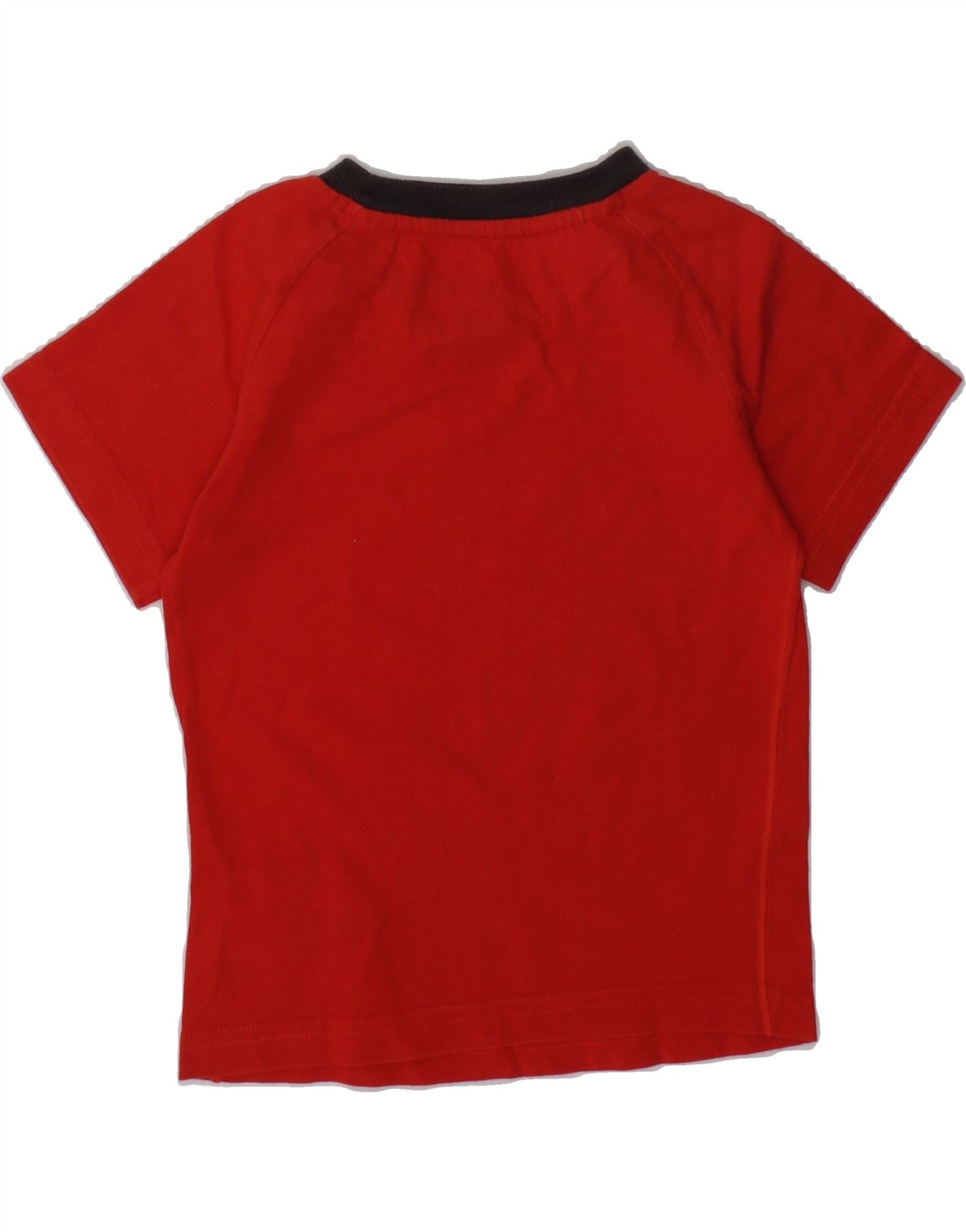 ADIDAS Baby Boys Graphic T-Shirt Top 12-18 Months Red Cotton