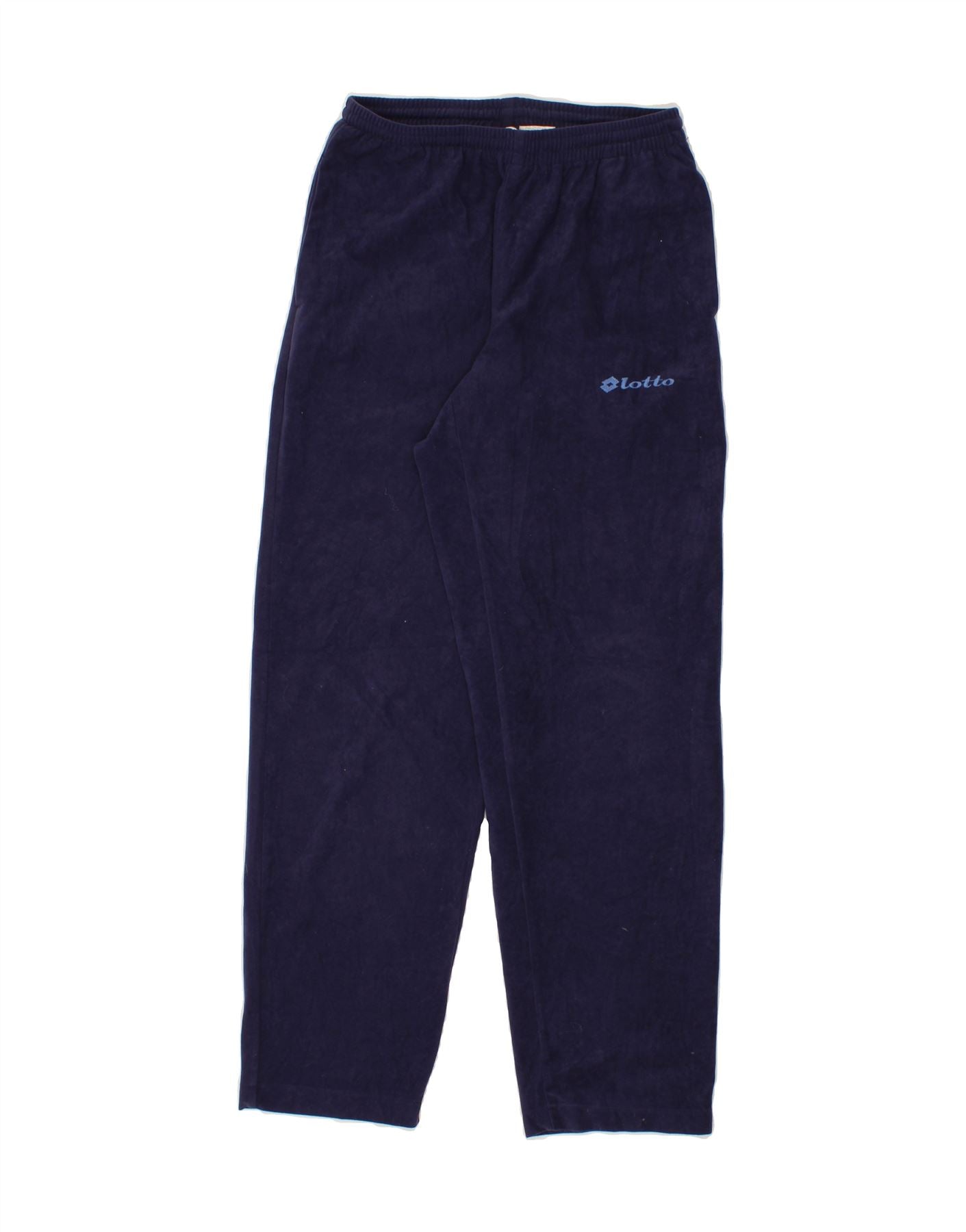 image of LOTTO Mens Tracksuit Trousers Small Navy Blue Polyester