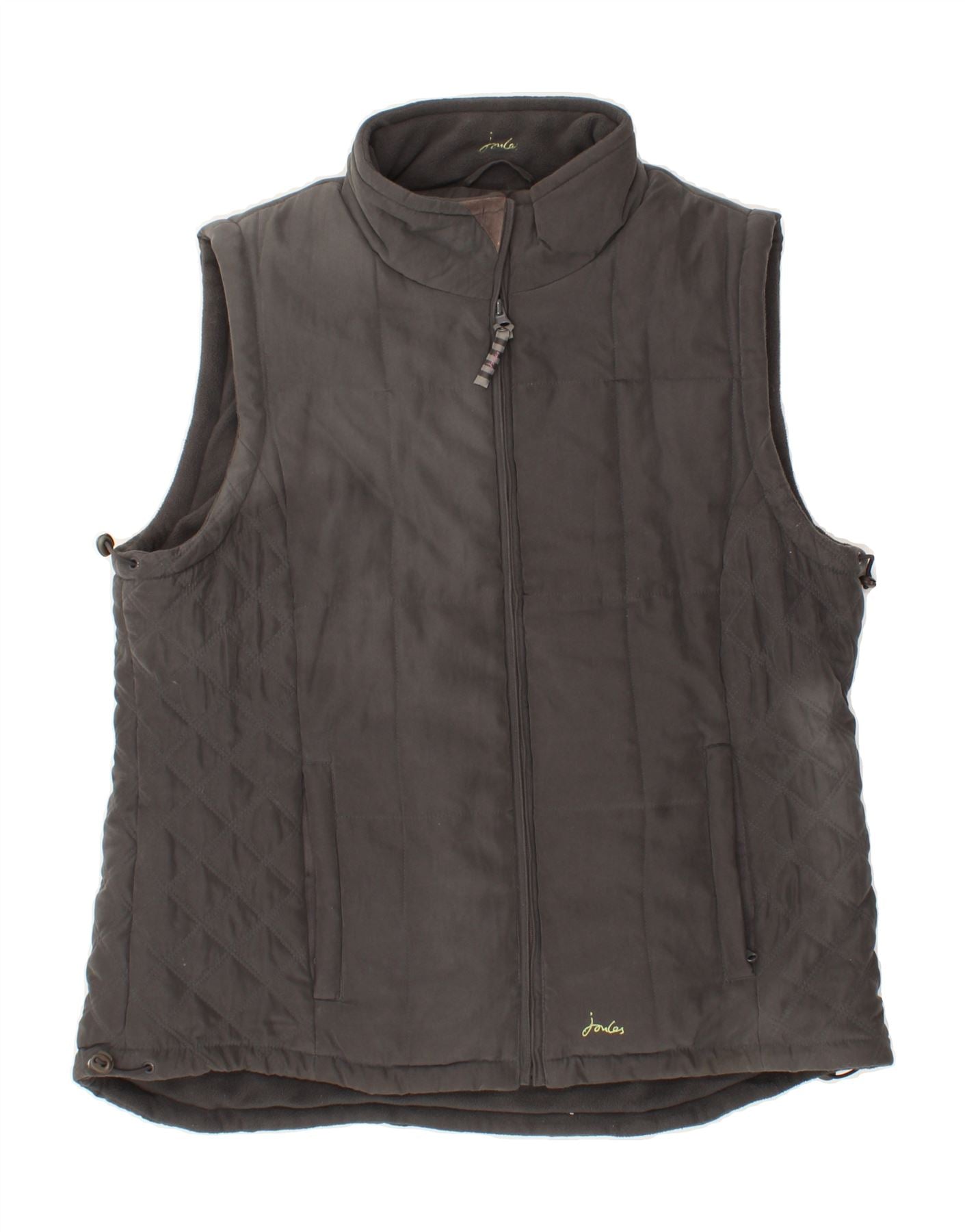 image of JULES Womens Padded Gilet UK 16 Large Grey