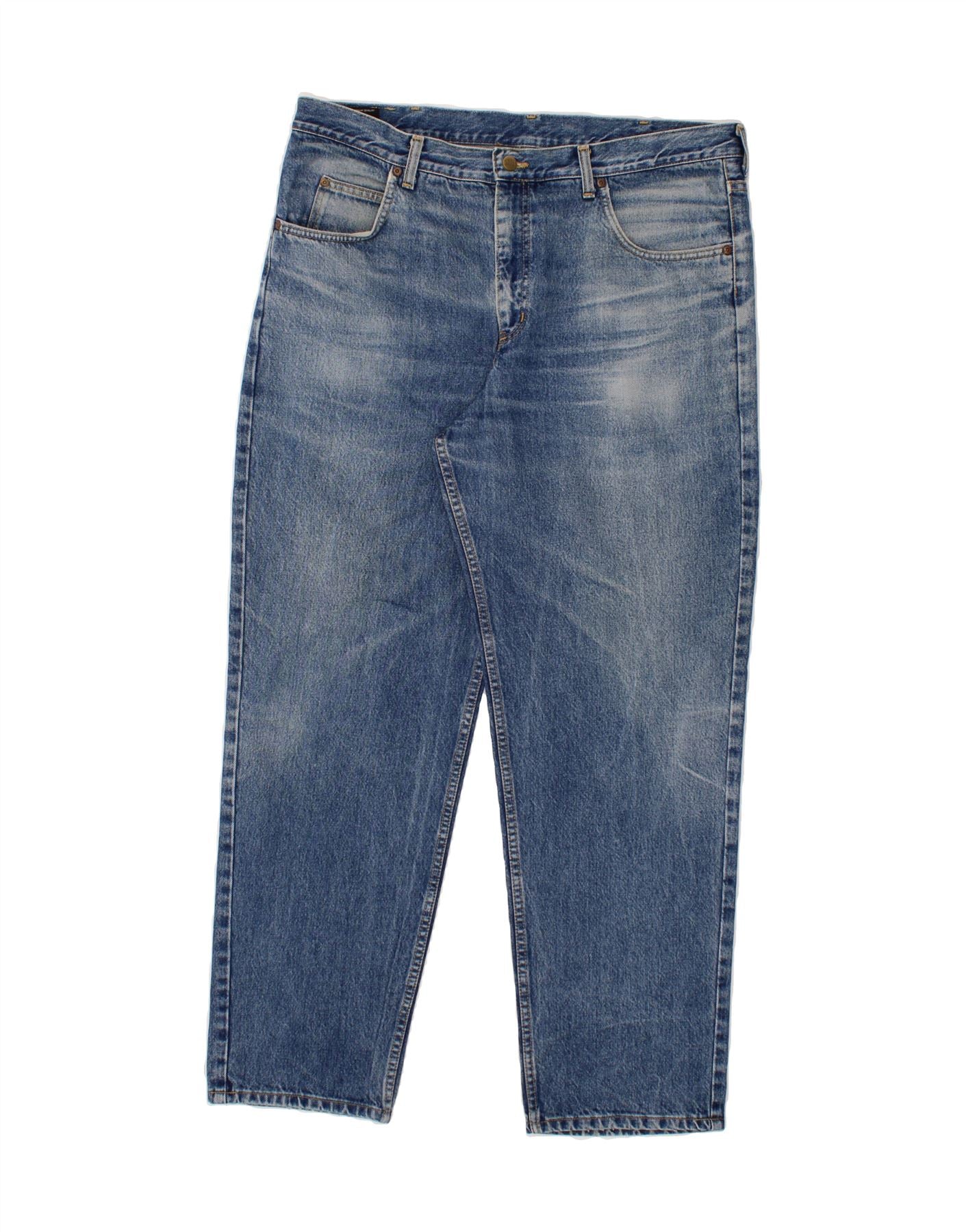 image of LEE Mens Tapered Jeans W40 L32 Blue