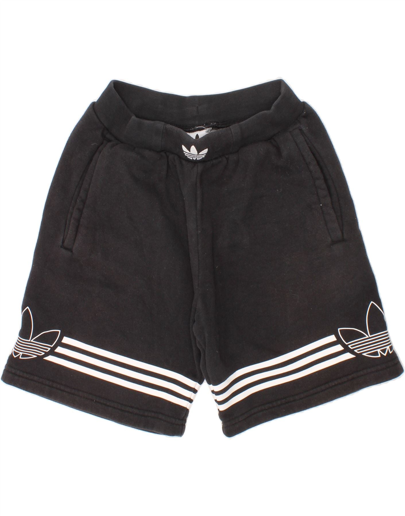 image of ADIDAS Boys Graphic Sport Shorts 7-8 Years Black