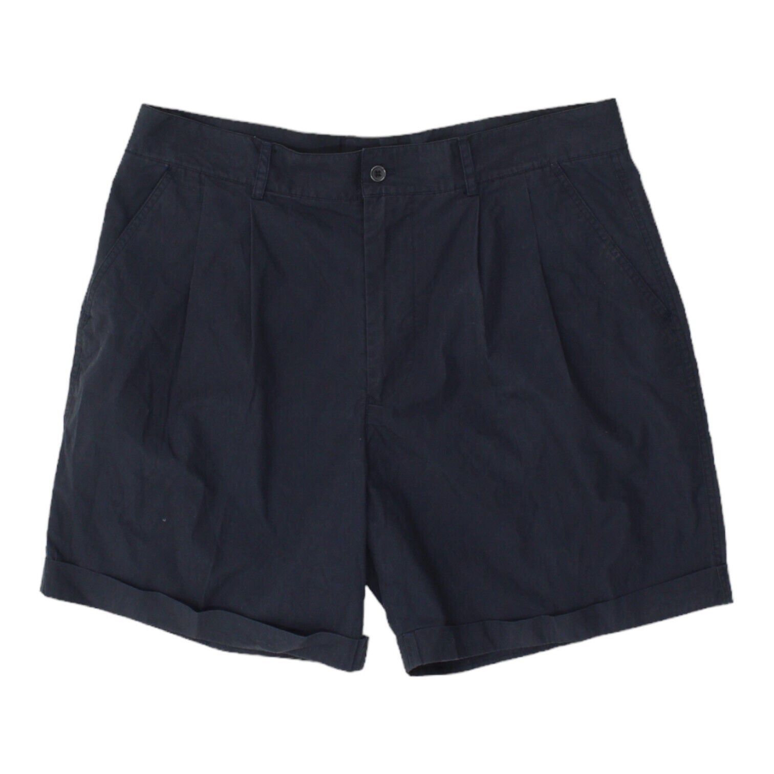 image of Royal Cup Mens Navy Navy Chino Shorts | Vintage Smart Summer VTG