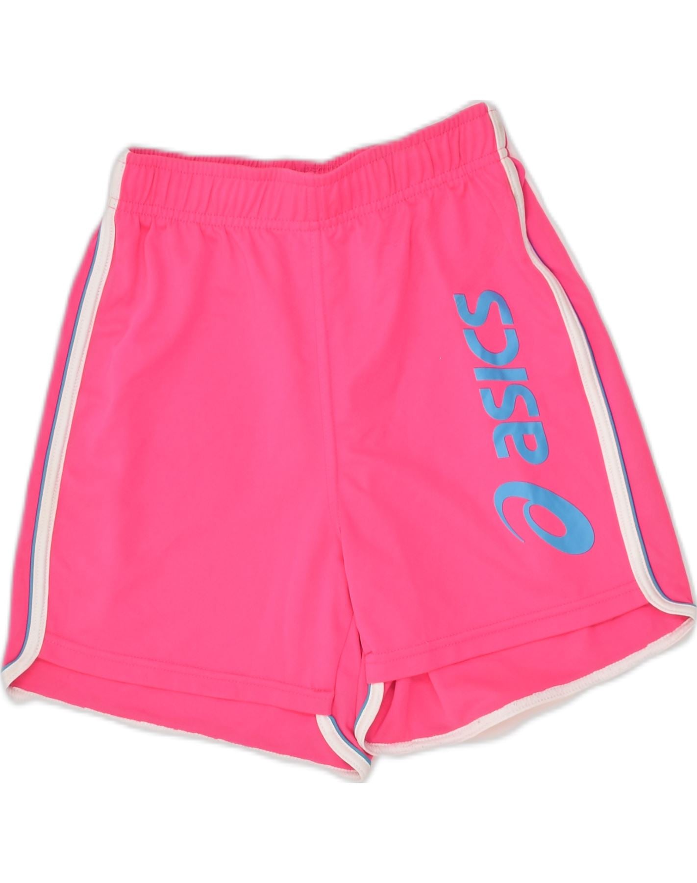 Image of ASICS Womens Graphic Sport Shorts UK 2 2XS Pink Polyester