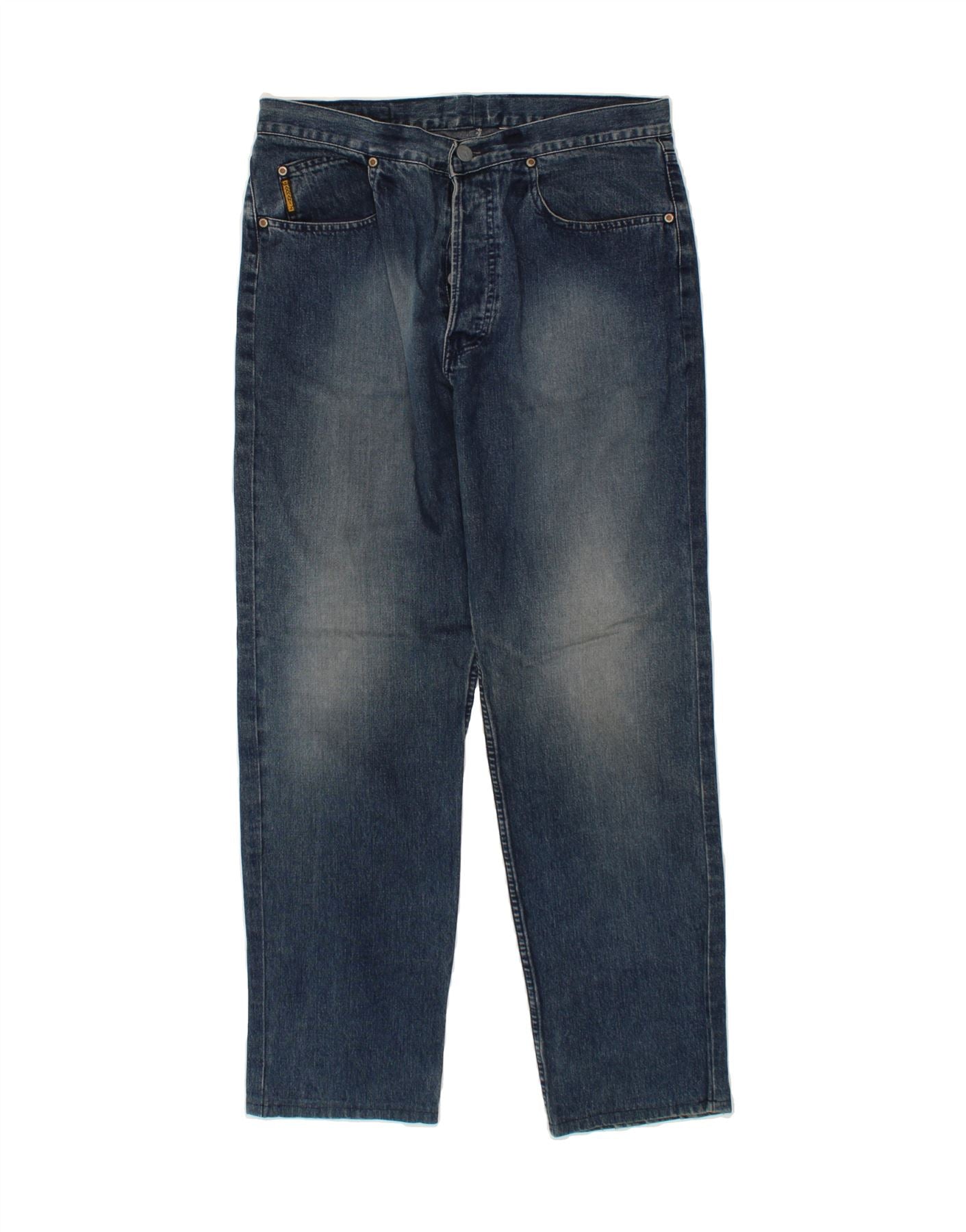 image of ARMANI Mens Straight Jeans W36 L30 Blue