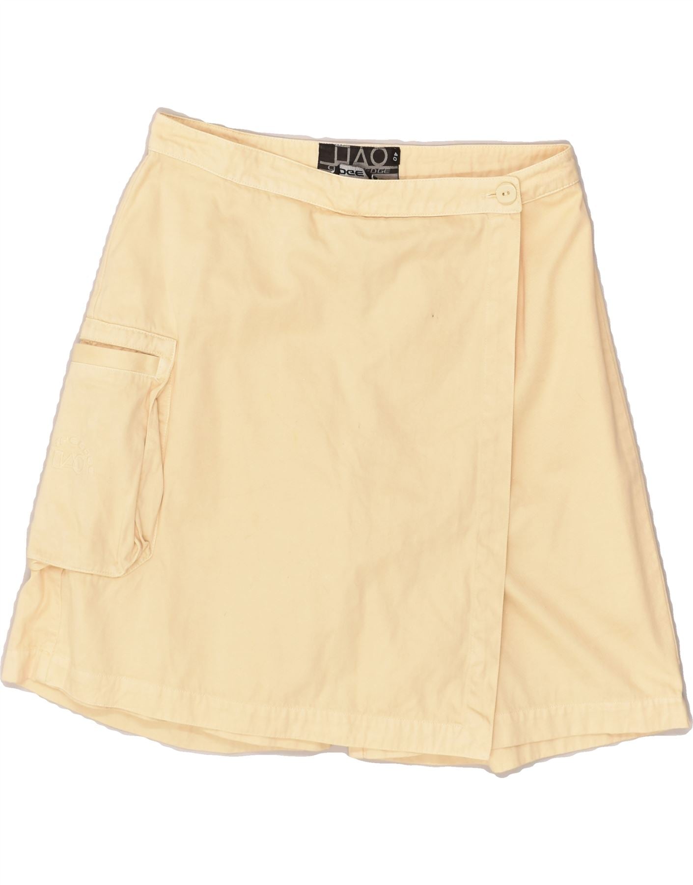 Image of VINTAGE Womens Skort EU 40 Medium W30  Beige