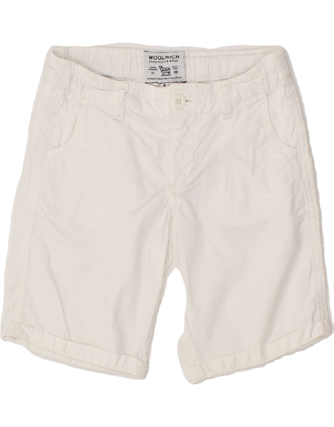 image of WOOLRICH Boys Casual Shorts 3-4 Years W20  White