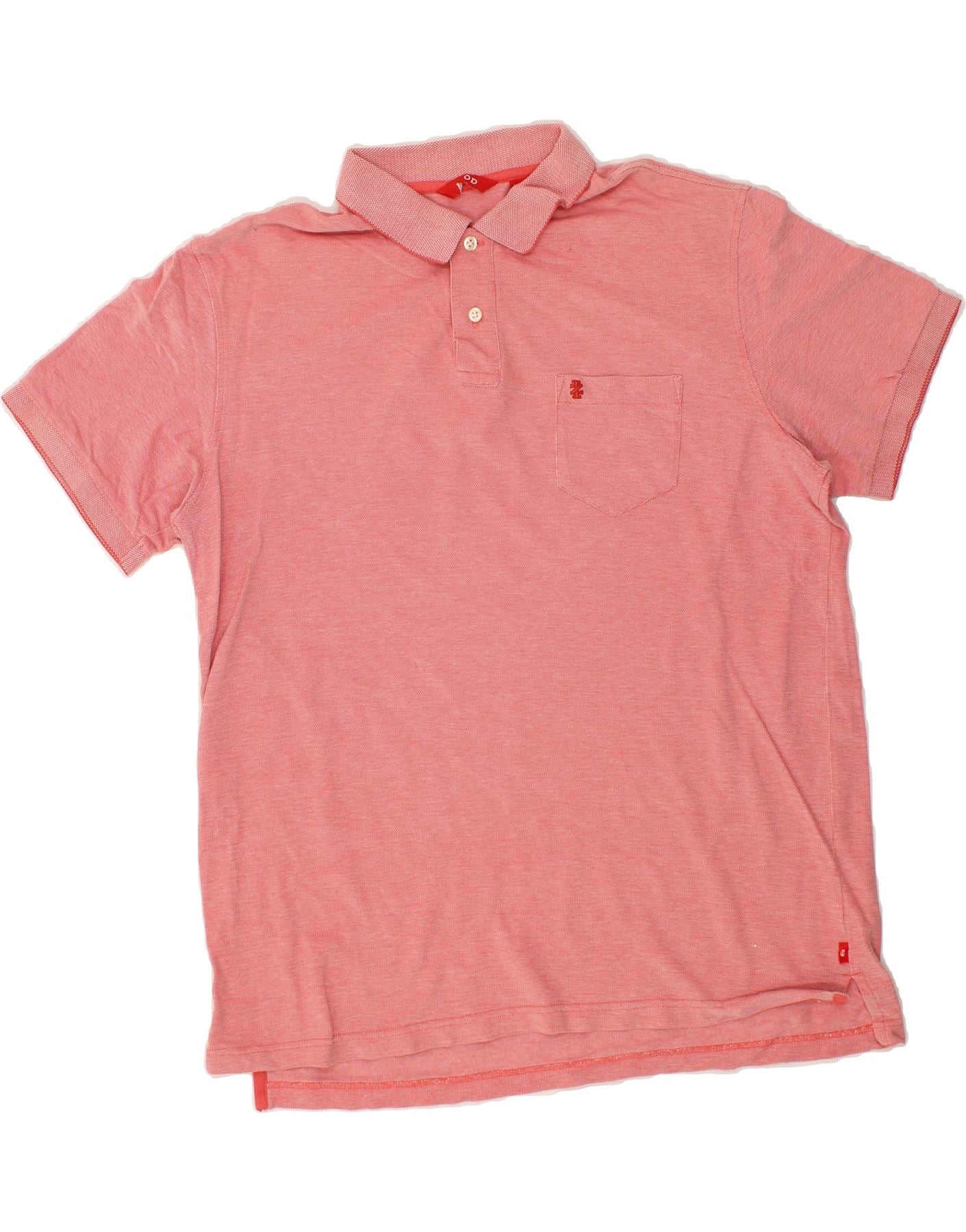 image of IZOD Mens Polo Shirt Large Pink