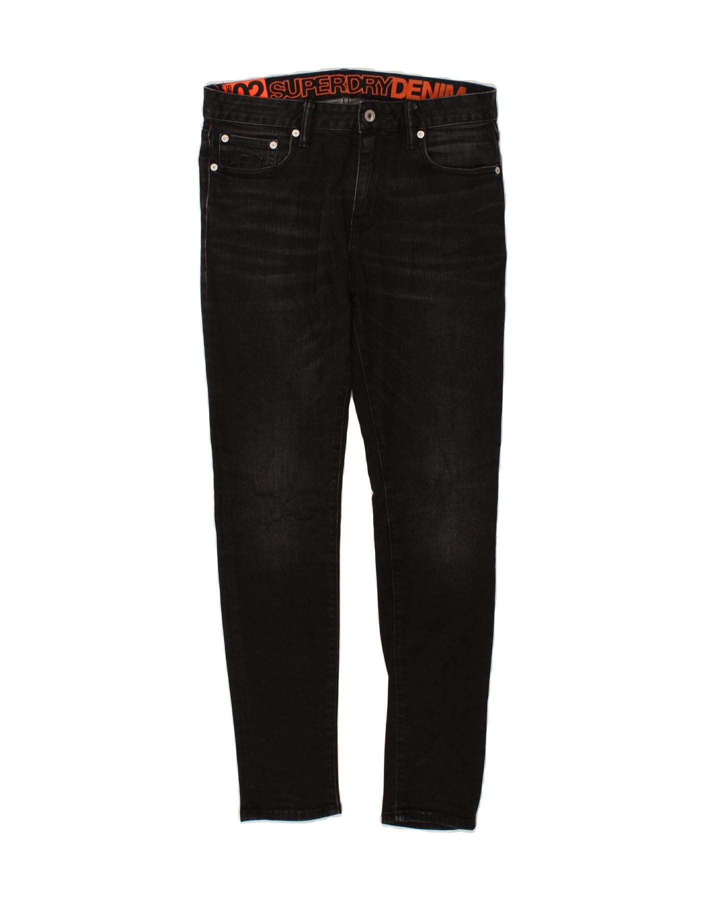 image of SUPERDRY Mens Skinny Jeans W30 L32  Black